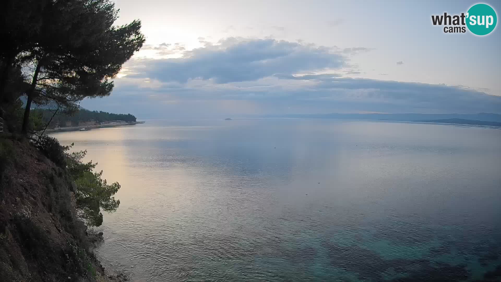 Web kamera Potočine Bol – Pogled uživo na plažu Borak, otok Brač