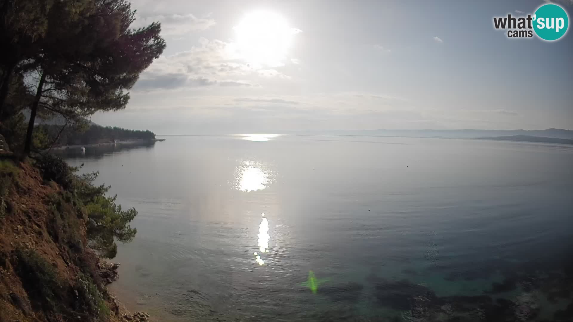 Webcam Strand Potočine Bol – Liveblick auf Borak Beach, Insel Brač