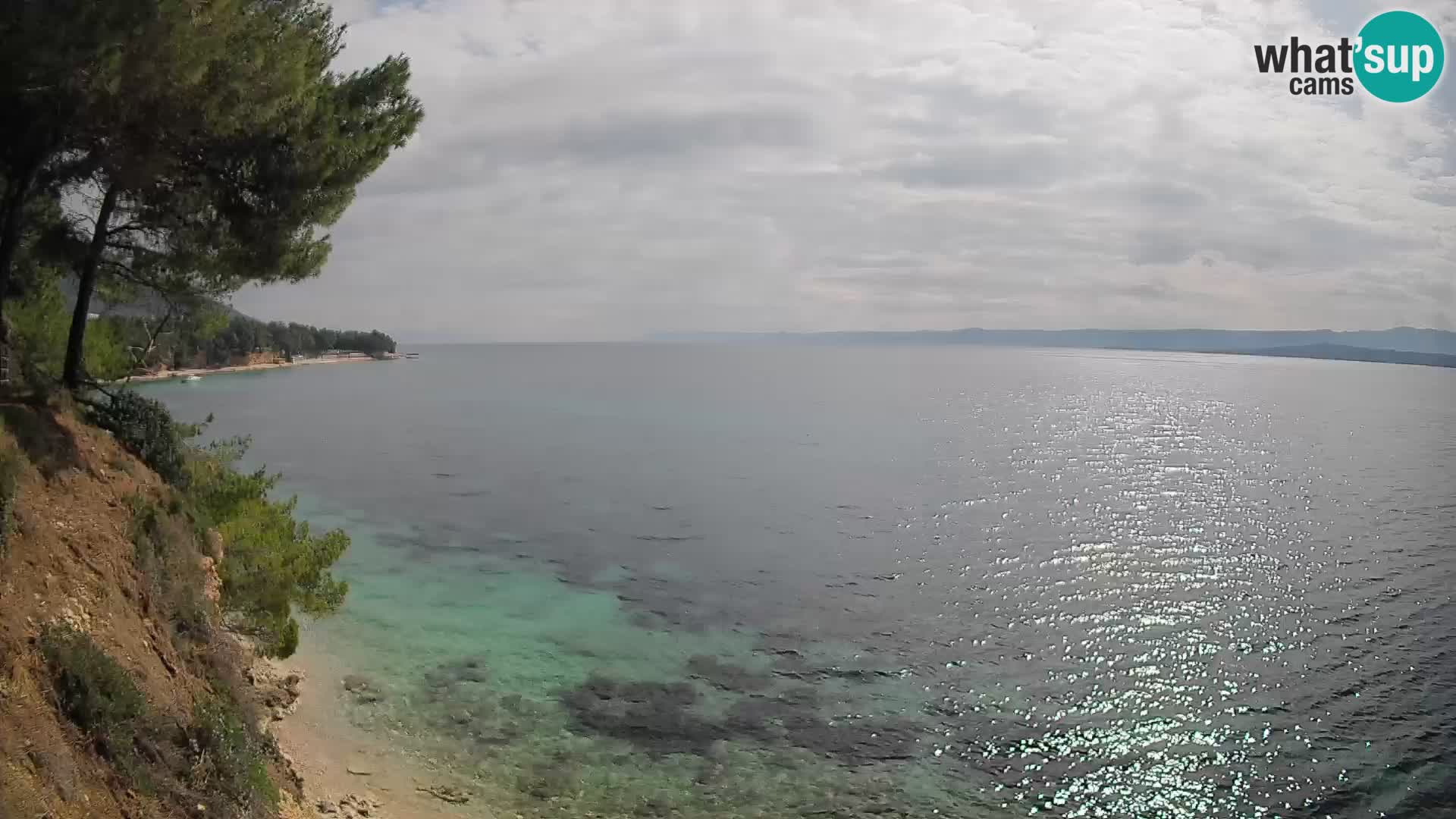 Webcam plage Potočine Bol – Vue en direct sur Borak Beach, île de Brač
