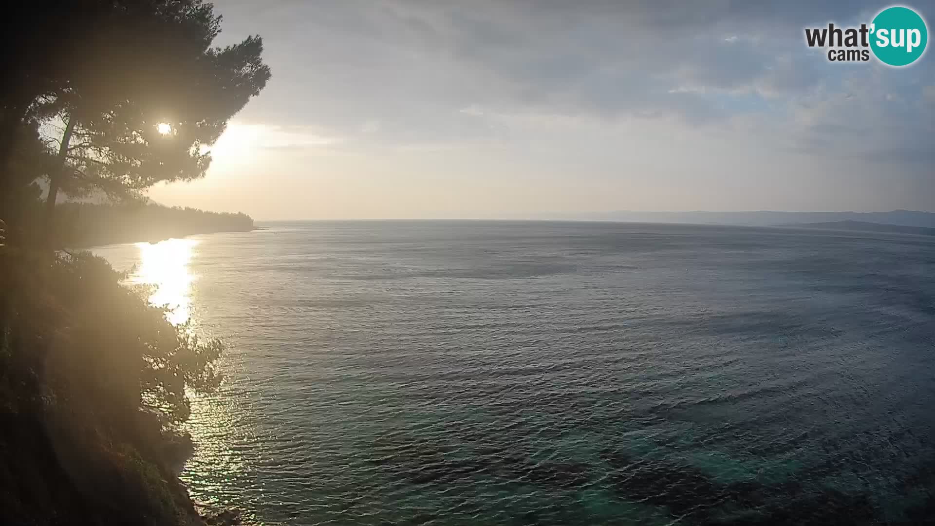 Webcam Playa Potočine Bol – Vista en vivo de Borak Beach, Isla de Brač