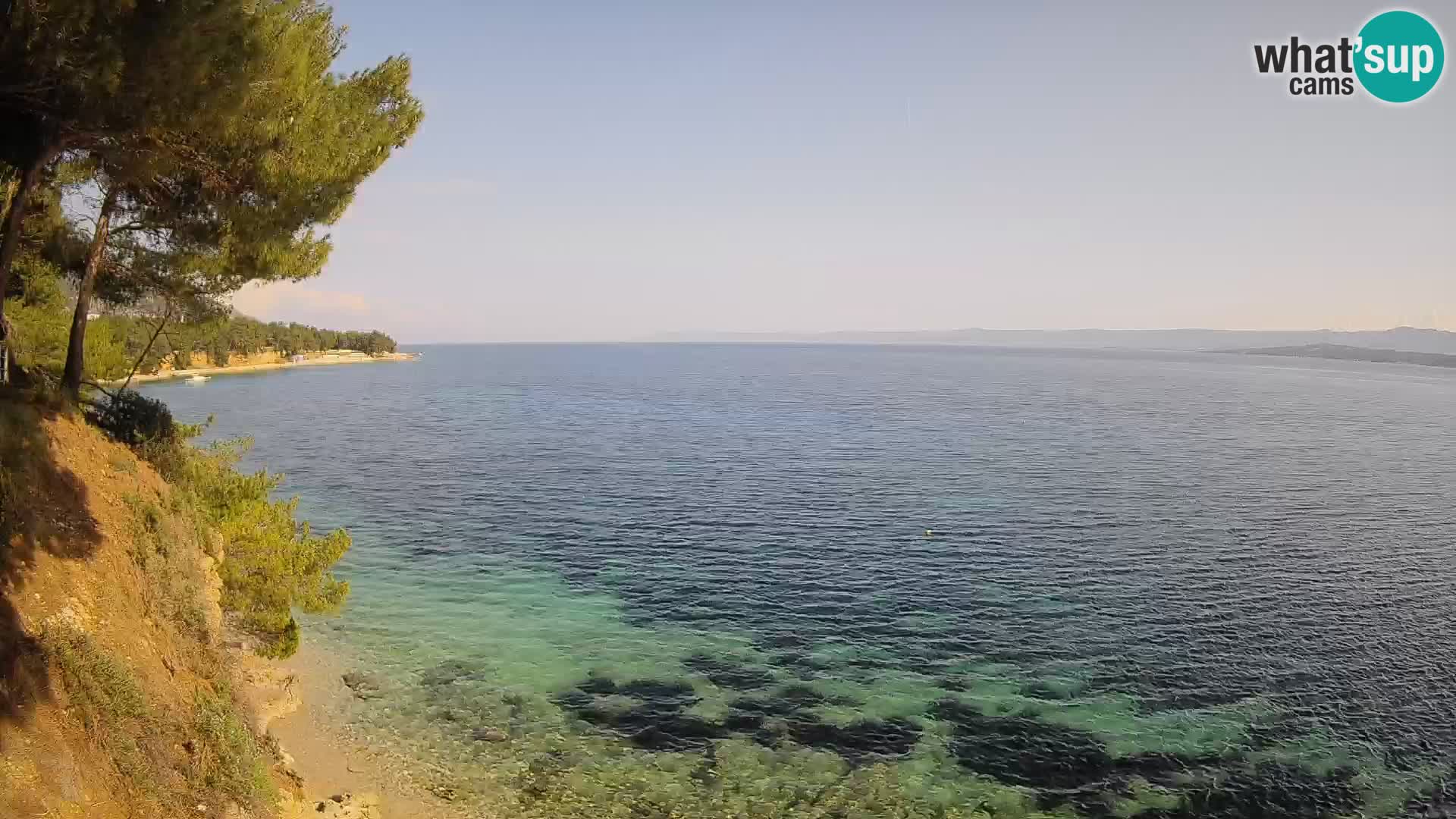 Webcam Strand Potočine Bol – Liveblick auf Borak Beach, Insel Brač