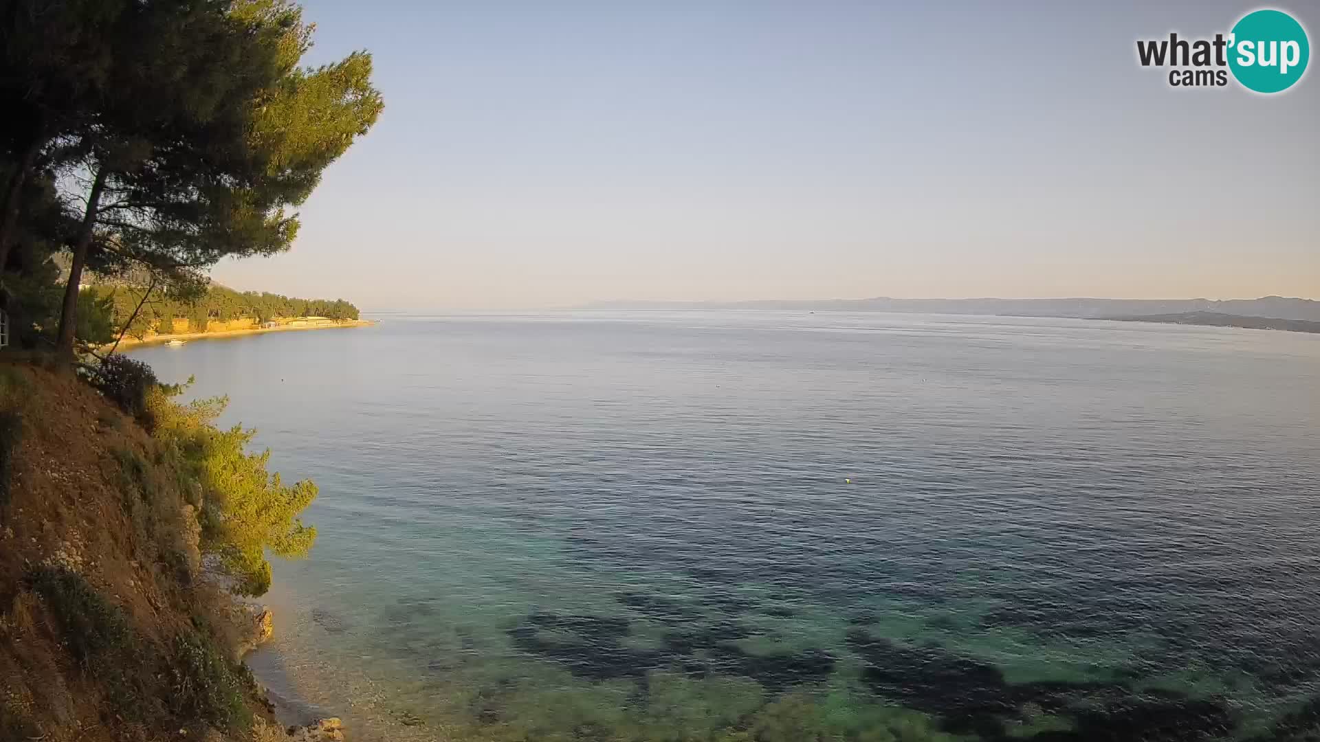 Webcam Strand Potočine Bol – Liveblick auf Borak Beach, Insel Brač