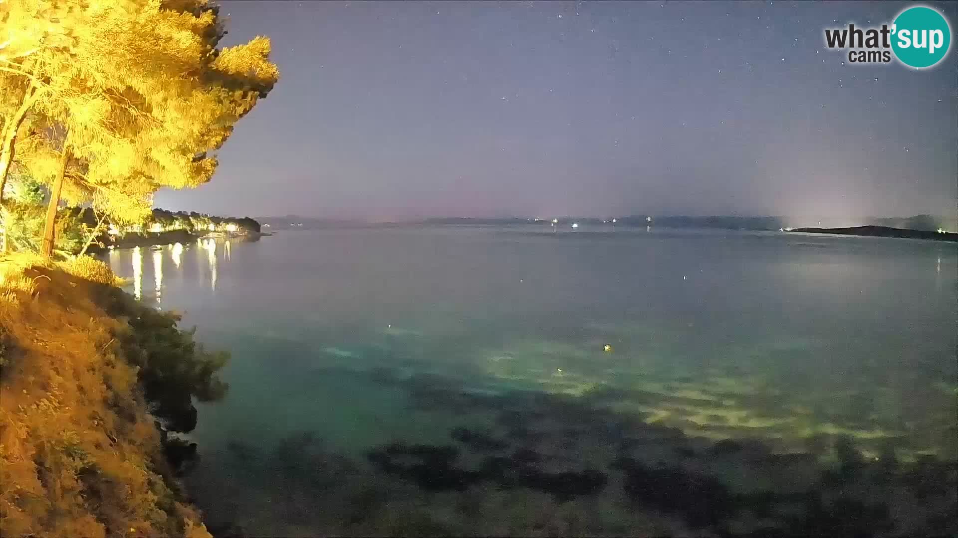 Webcam Playa Potočine Bol – Vista en vivo de Borak Beach, Isla de Brač