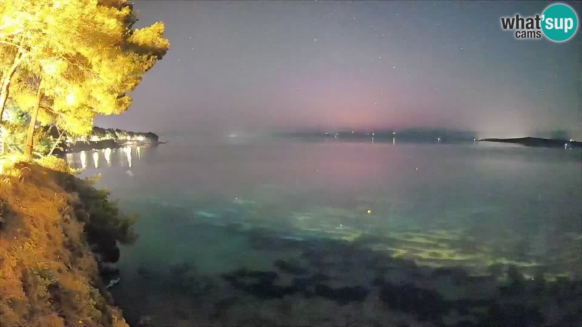 Webcam Playa Potočine Bol – Vista en vivo de Borak Beach, Isla de Brač
