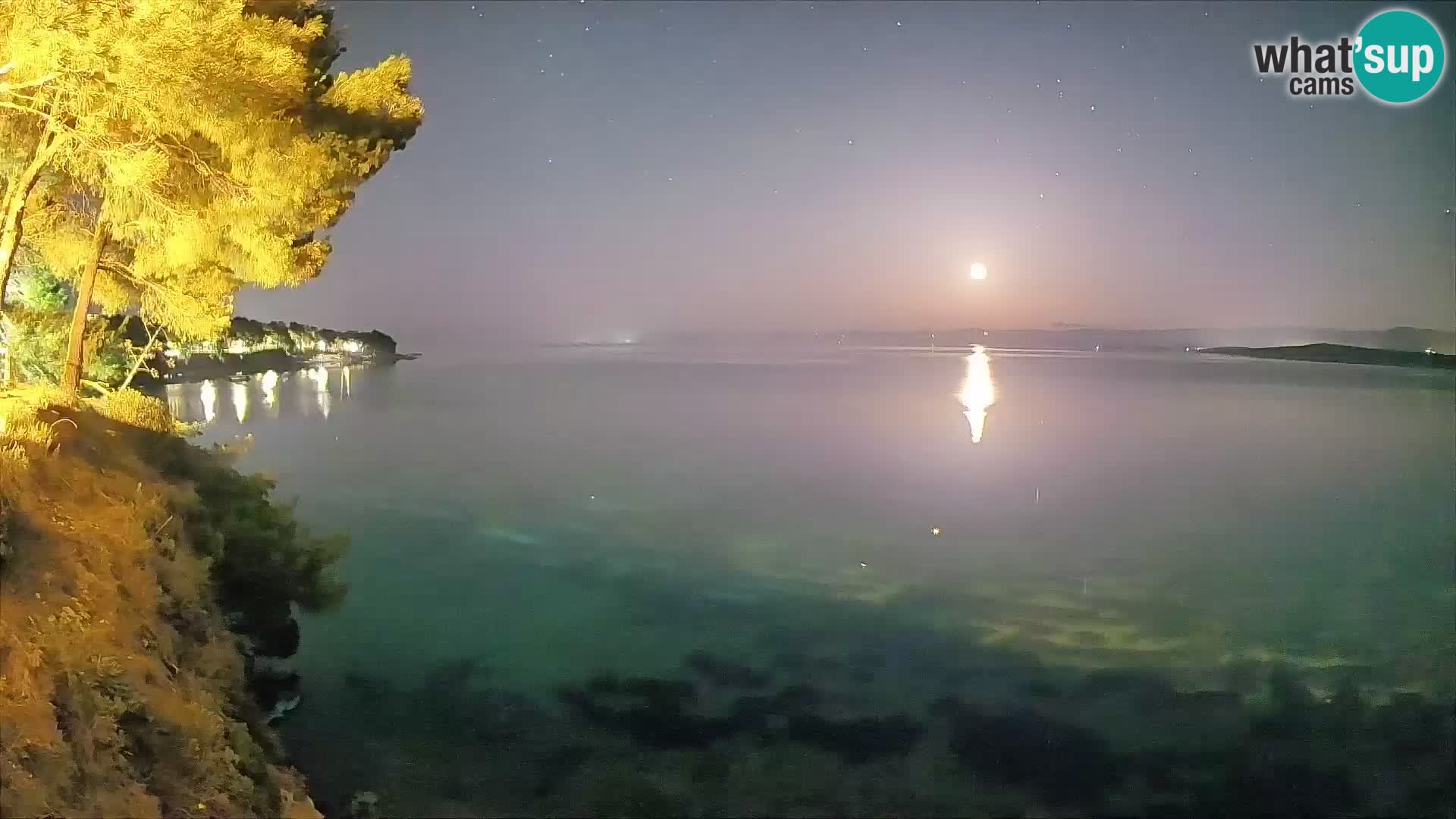 Webcam Potočine Beach Bol – Live View of Borak Beach, Brač Island