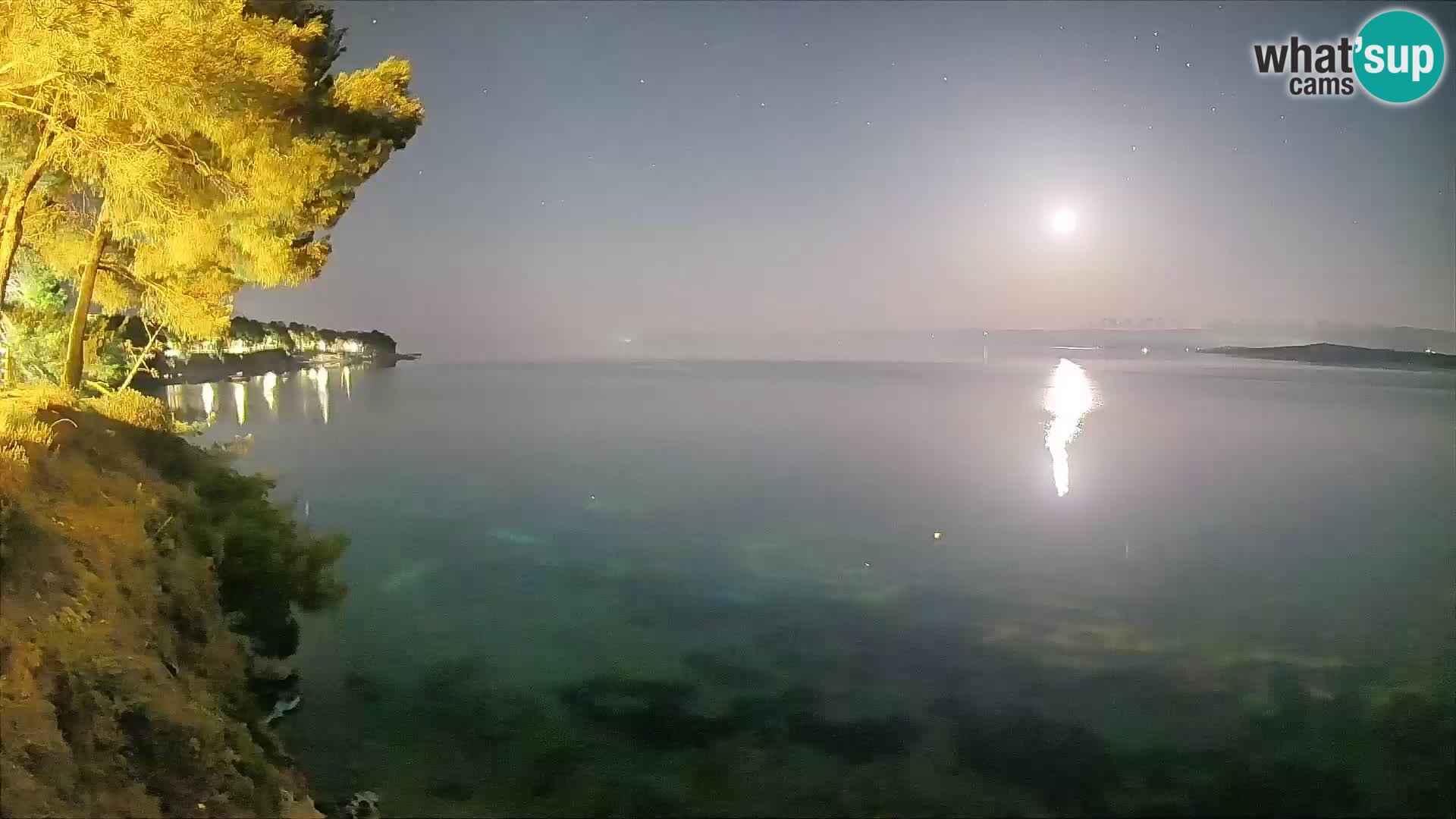 Webcam plage Potočine Bol – Vue en direct sur Borak Beach, île de Brač