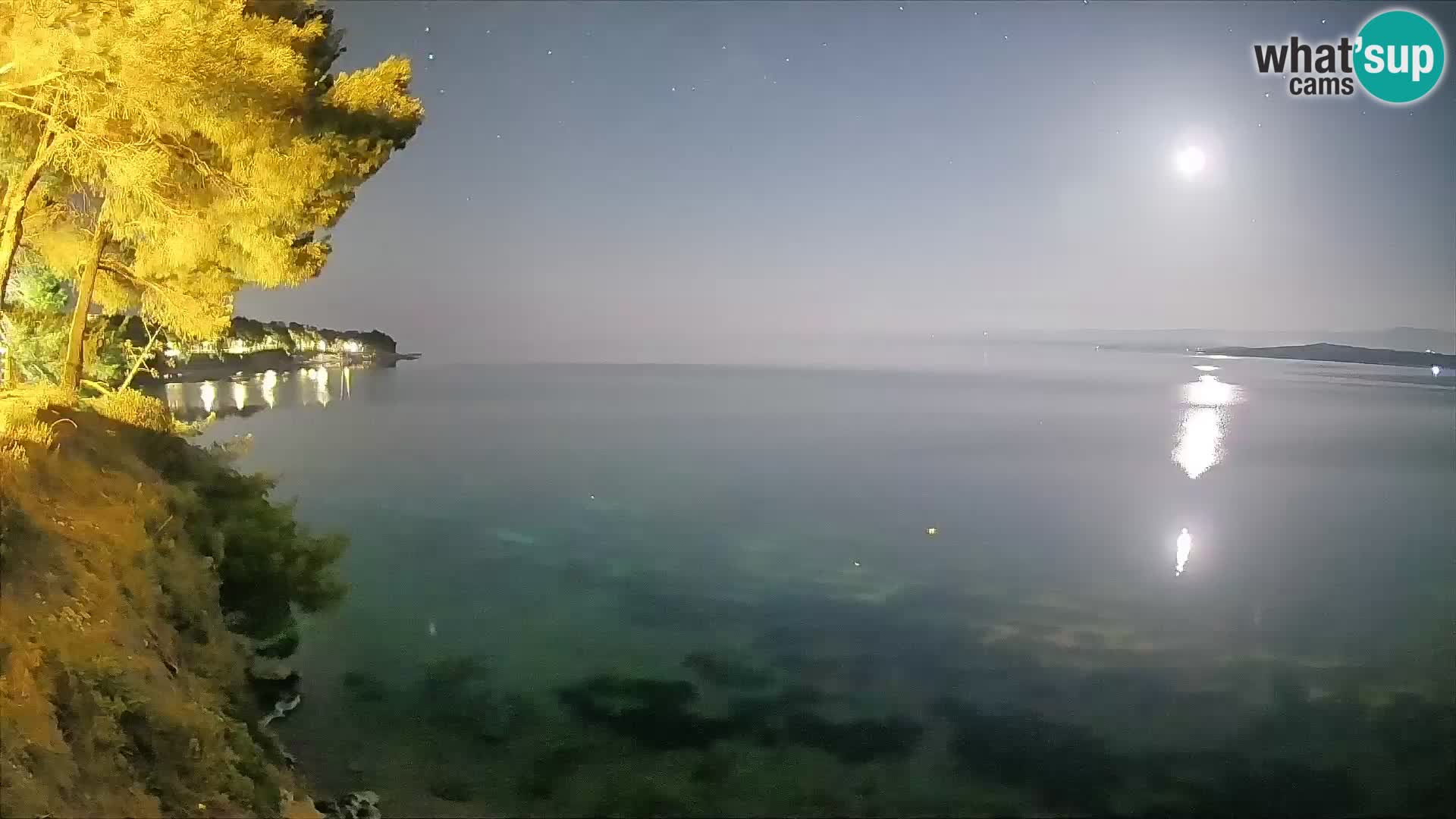 Webcam Potočine Beach Bol – Live View of Borak Beach, Brač Island