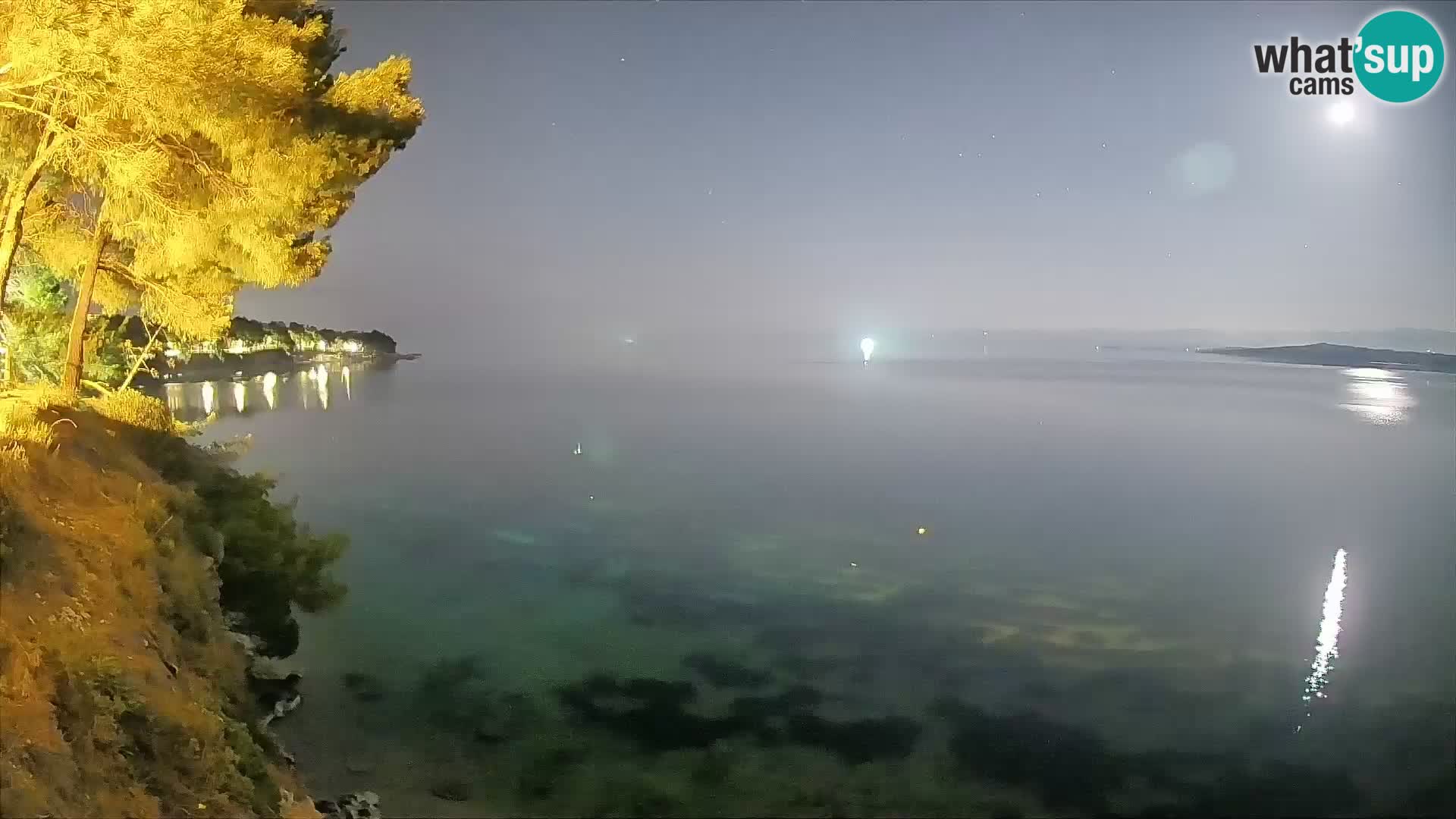 Webcam Potočine Beach Bol – Live View of Borak Beach, Brač Island