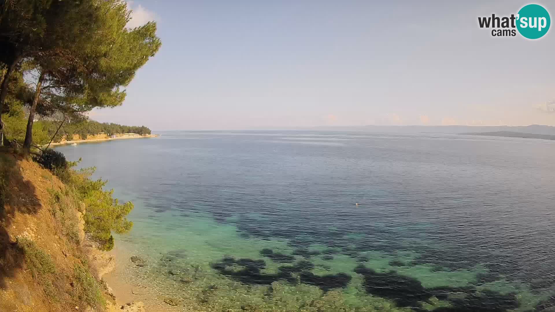 Webcam Strand Potočine Bol – Liveblick auf Borak Beach, Insel Brač
