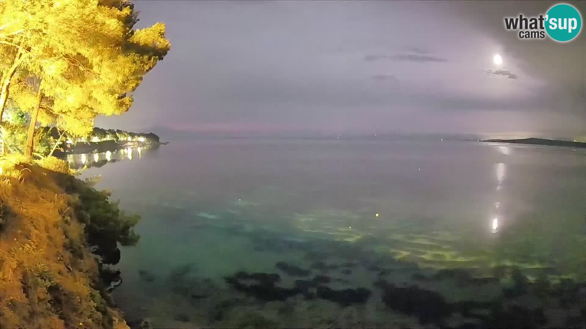 Webcam Strand Potočine Bol – Liveblick auf Borak Beach, Insel Brač