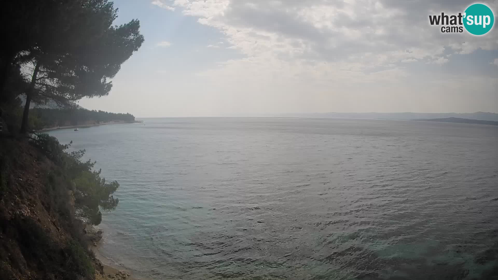 Webcam Potočine Beach Bol – Live View of Borak Beach, Brač Island