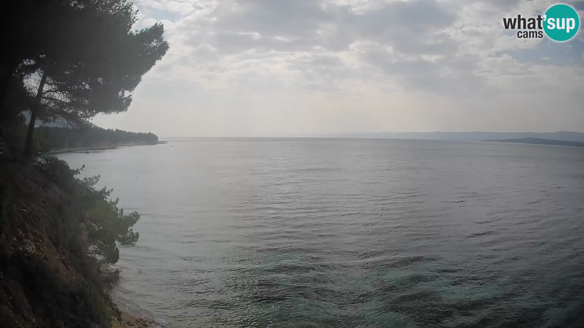 Webcam Playa Potočine Bol – Vista en vivo de Borak Beach, Isla de Brač