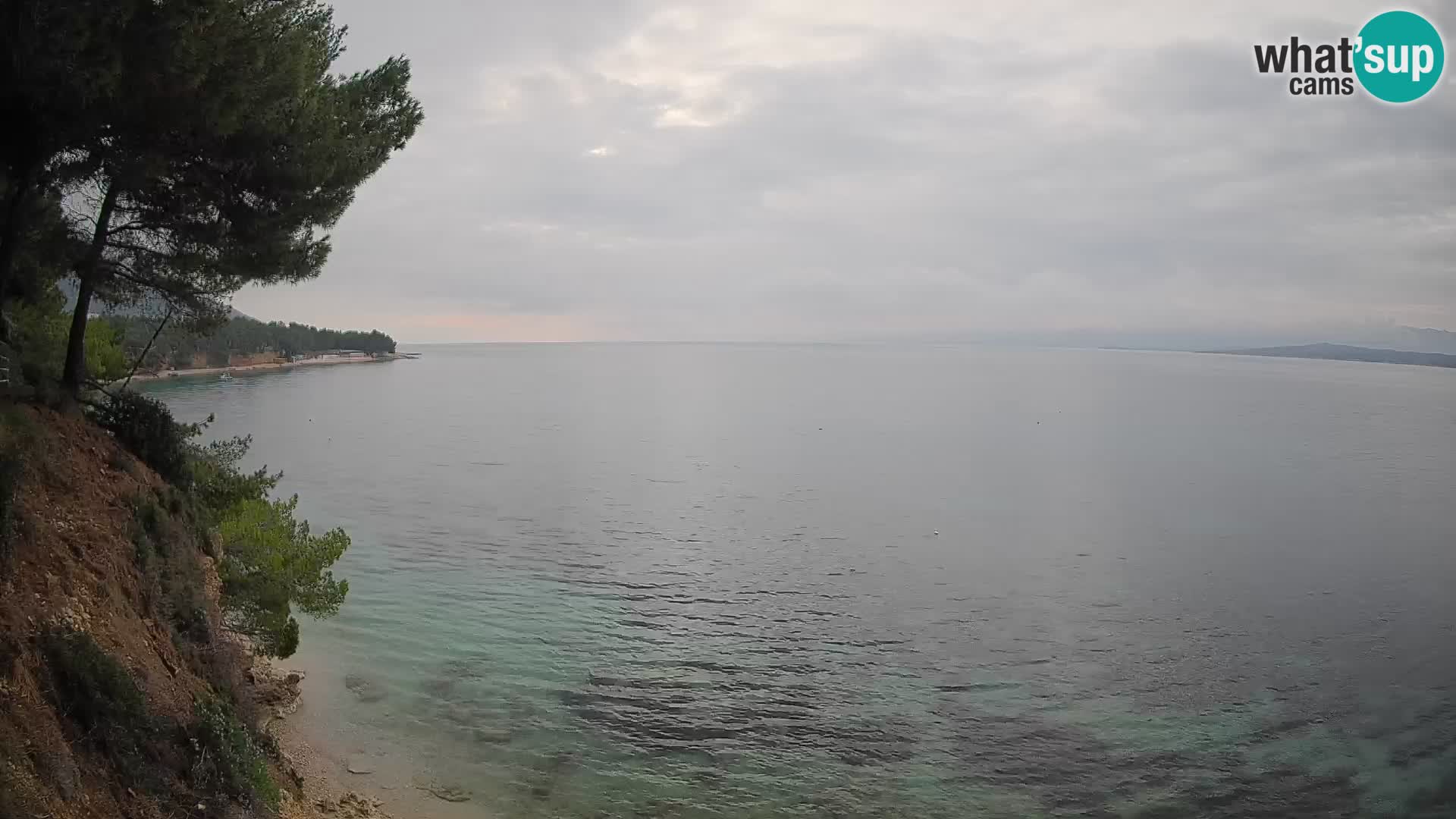 Webcam plage Potočine Bol – Vue en direct sur Borak Beach, île de Brač