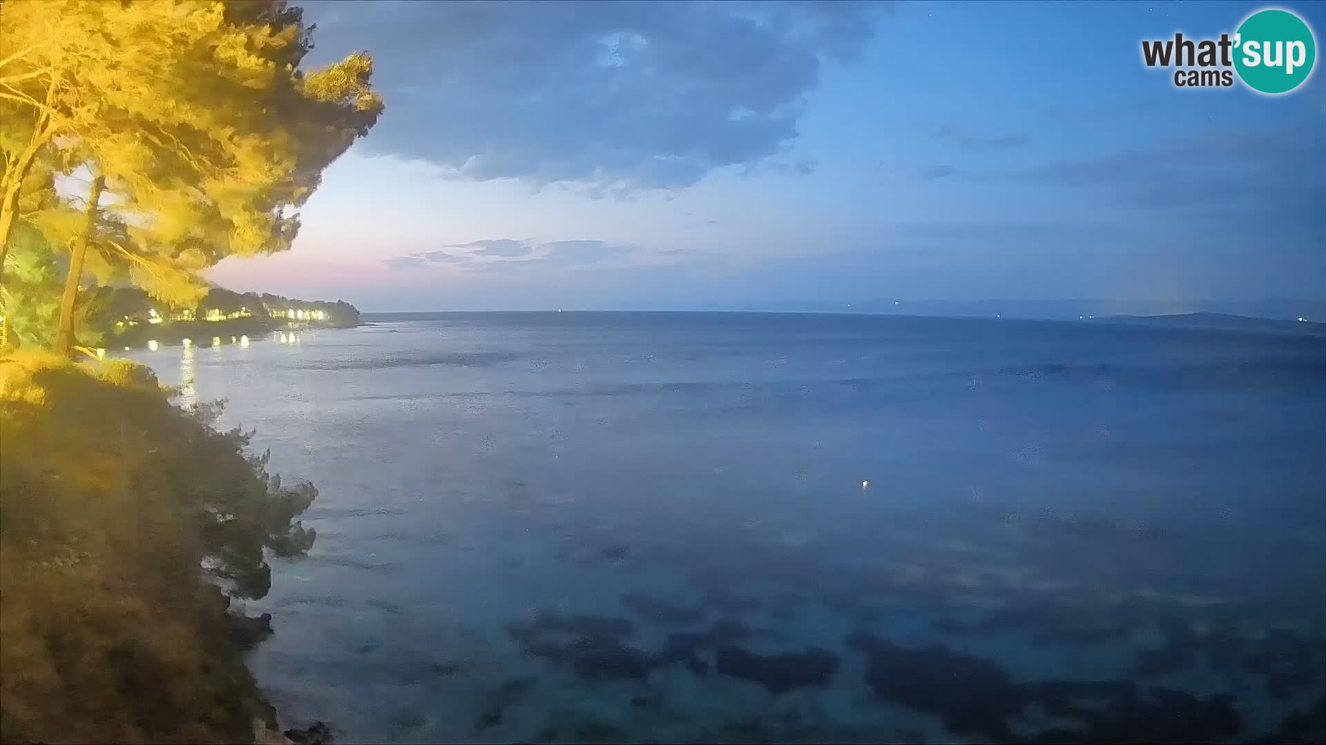 Webcam Potočine Beach Bol – Live View of Borak Beach, Brač Island