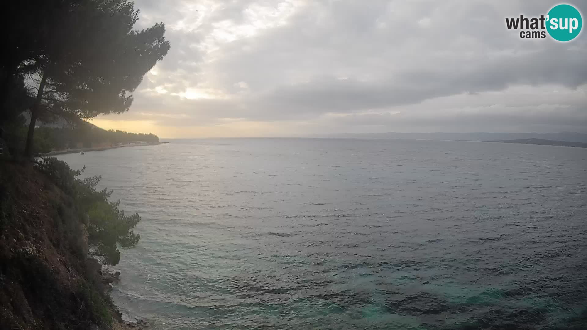 Webcam Potočine Beach Bol – Live View of Borak Beach, Brač Island