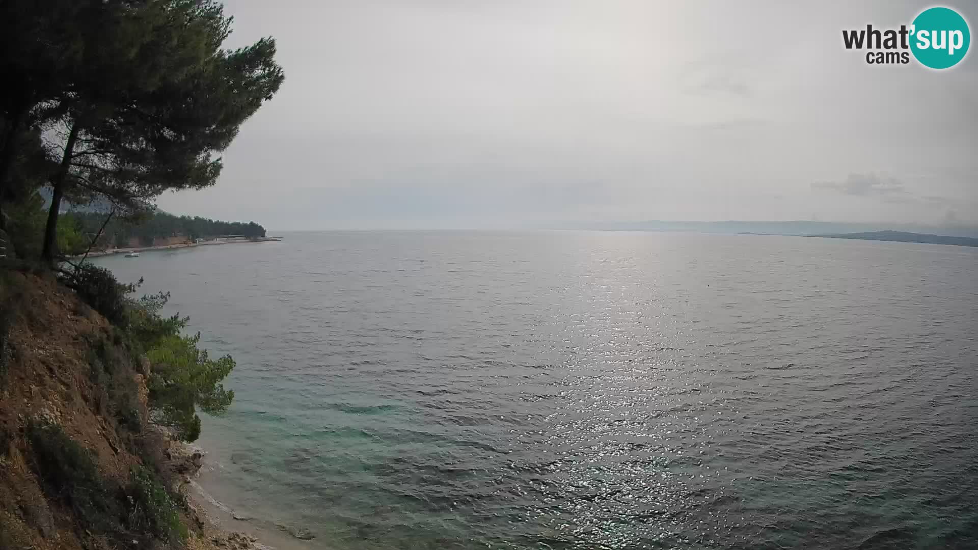 Webcam Strand Potočine Bol – Liveblick auf Borak Beach, Insel Brač