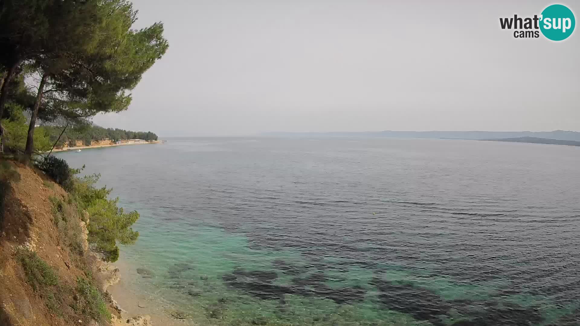 Webcam Strand Potočine Bol – Liveblick auf Borak Beach, Insel Brač