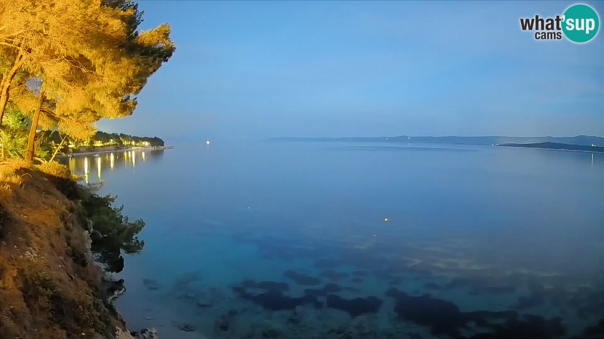 Webcam Strand Potočine Bol – Liveblick auf Borak Beach, Insel Brač