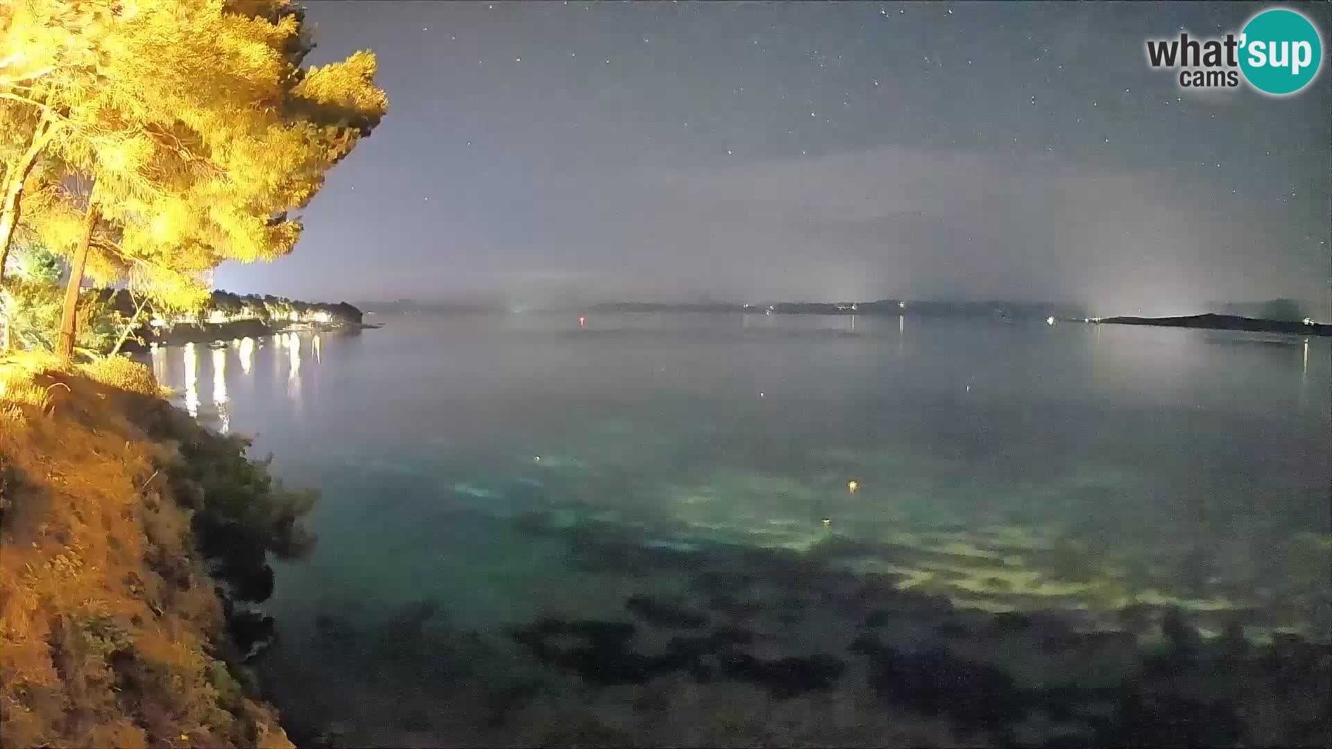 Webcam Playa Potočine Bol – Vista en vivo de Borak Beach, Isla de Brač