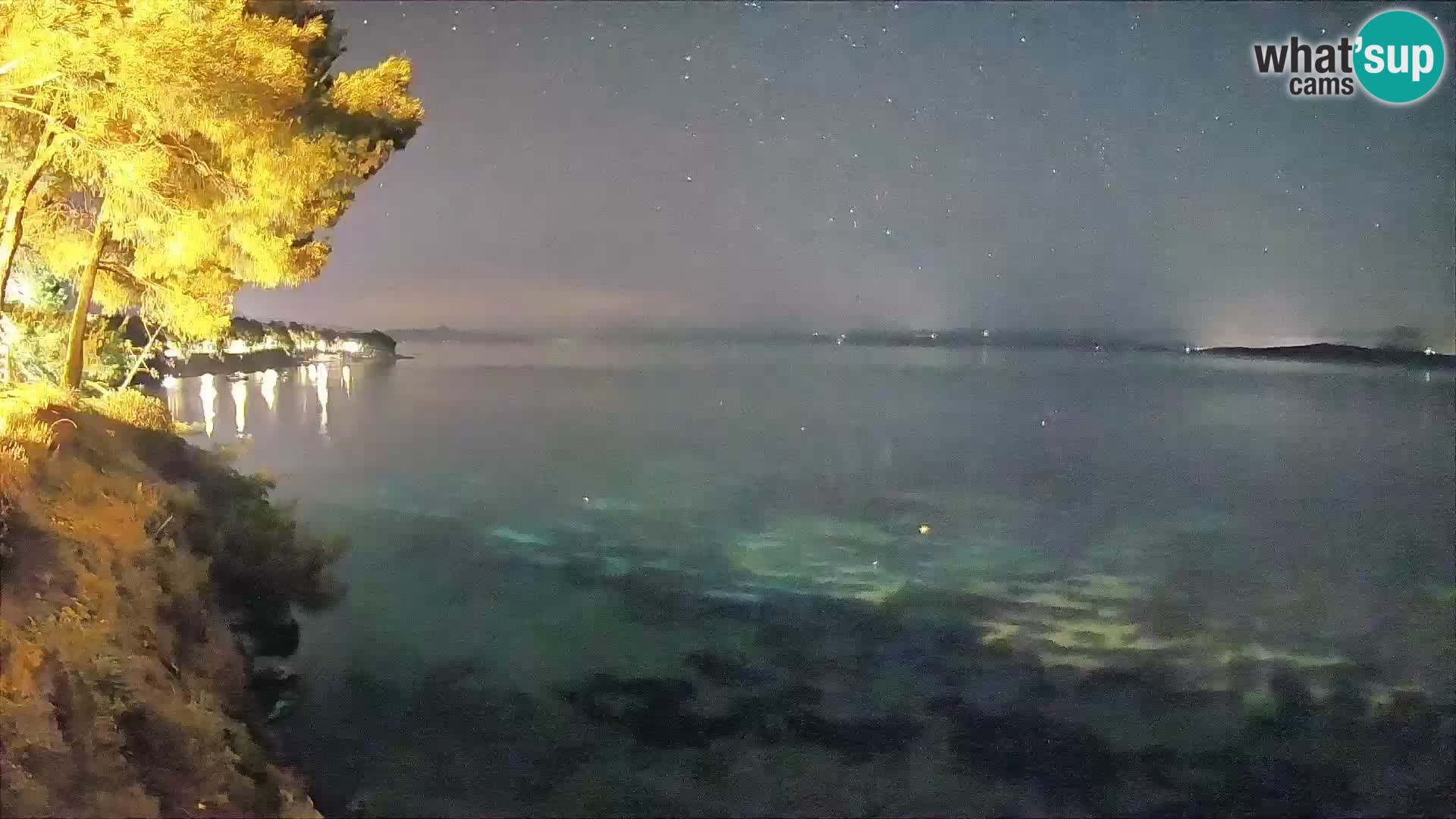 Webcam Playa Potočine Bol – Vista en vivo de Borak Beach, Isla de Brač