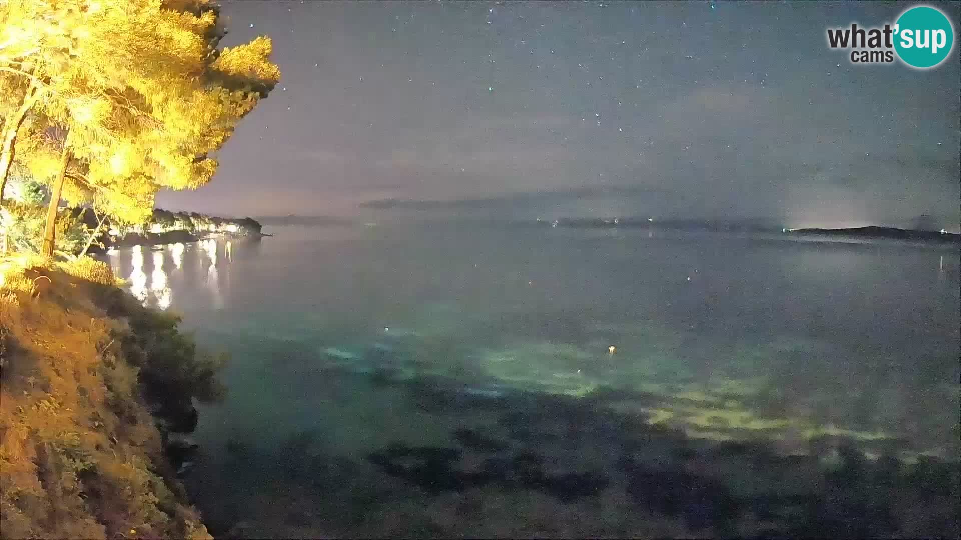 Webcam Strand Potočine Bol – Liveblick auf Borak Beach, Insel Brač