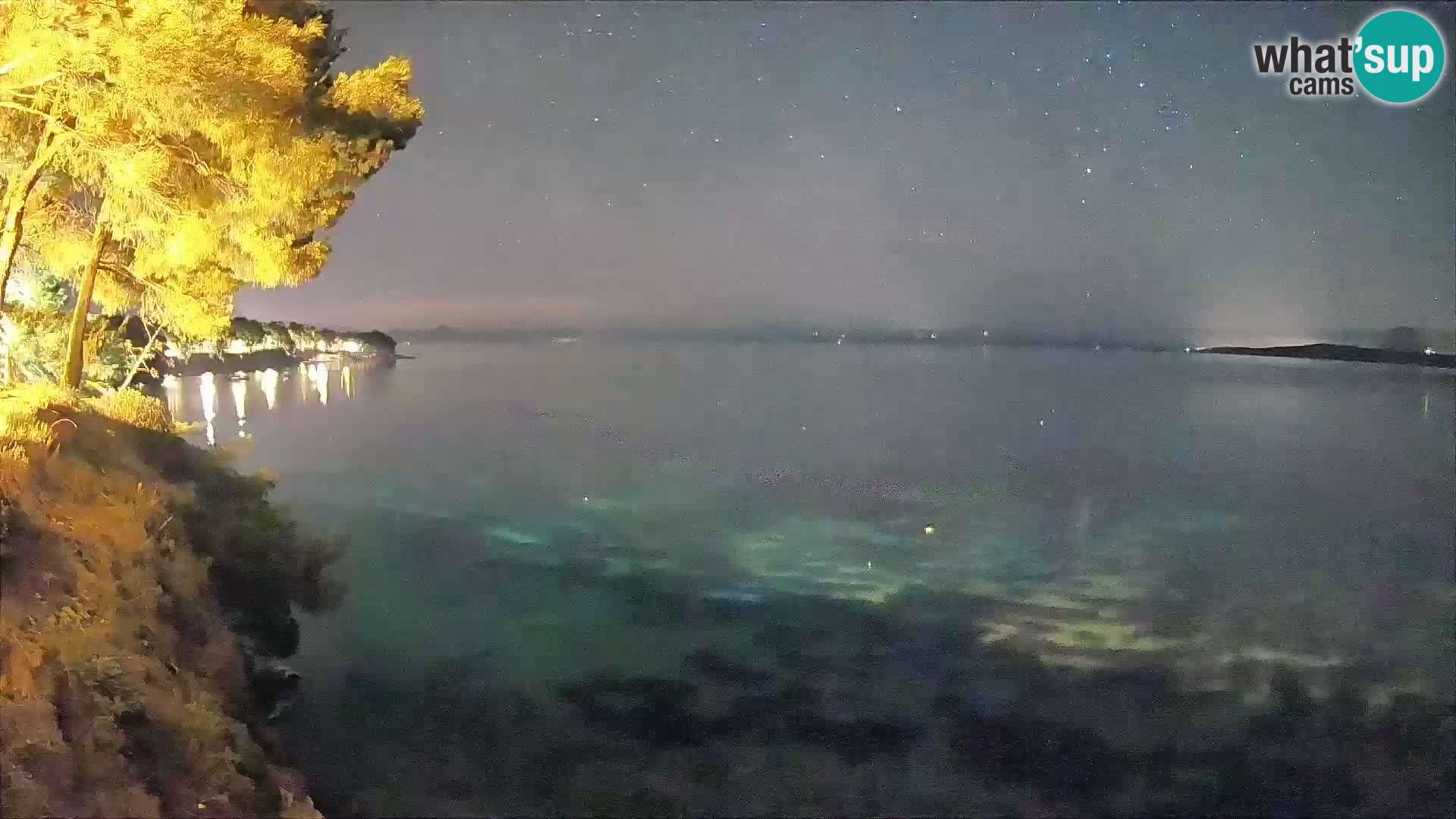 Webcam Playa Potočine Bol – Vista en vivo de Borak Beach, Isla de Brač