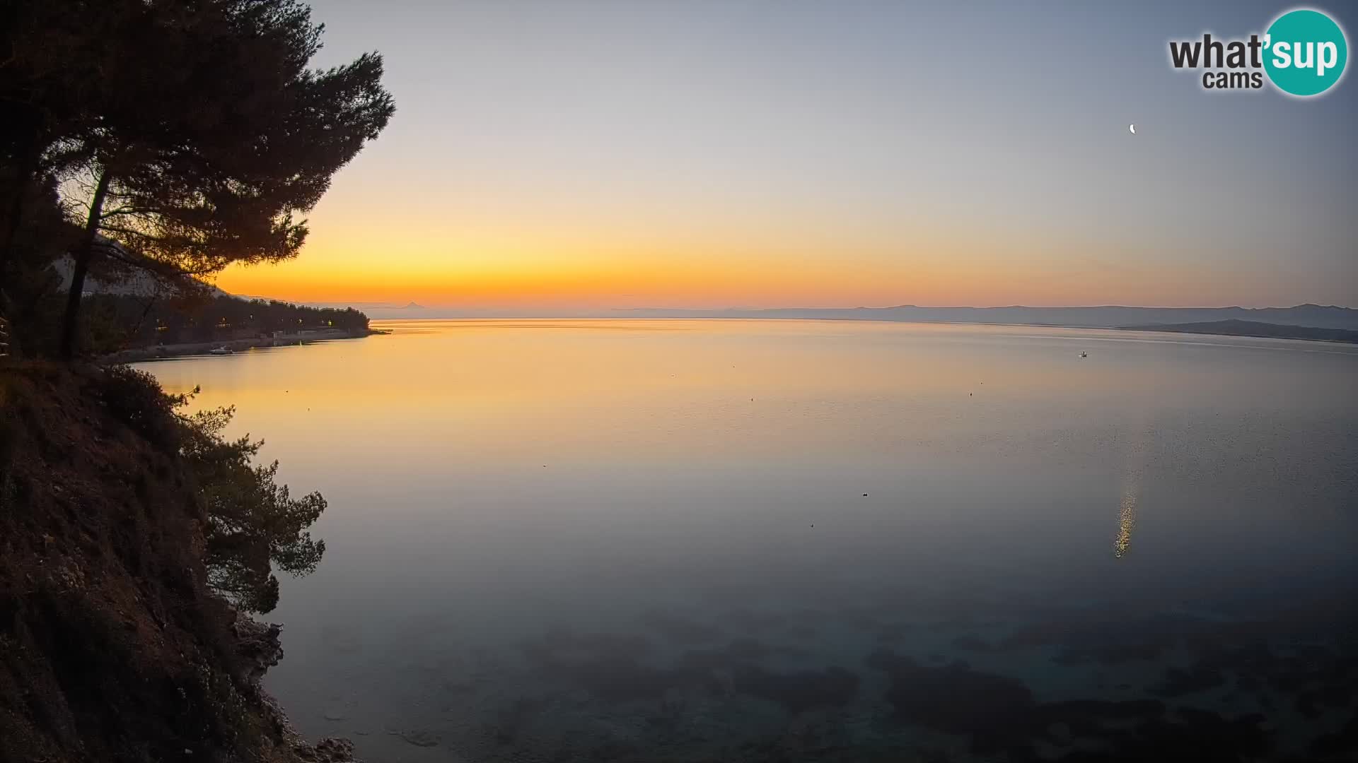 Webcam plage Potočine Bol – Vue en direct sur Borak Beach, île de Brač
