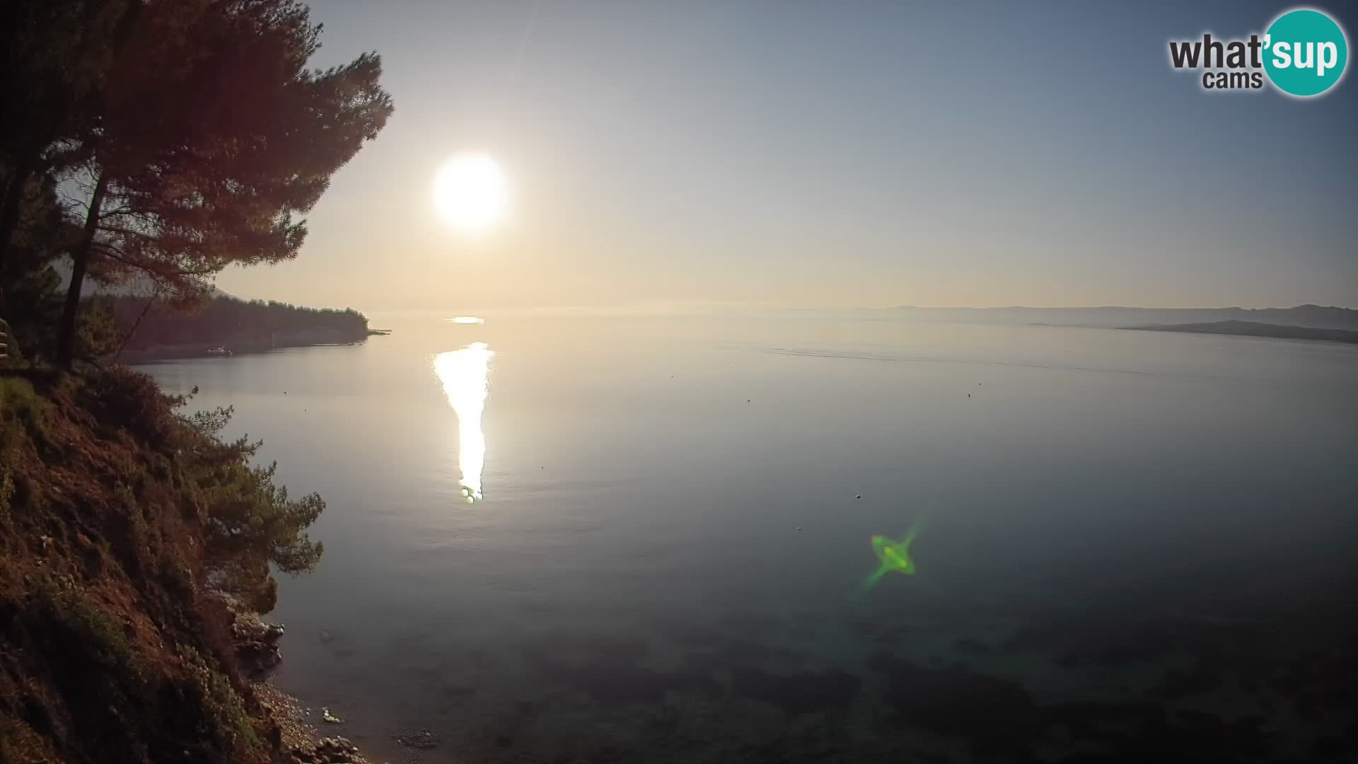 Webcam Strand Potočine Bol – Liveblick auf Borak Beach, Insel Brač