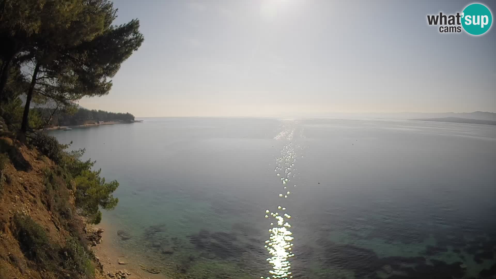 Webcam Strand Potočine Bol – Liveblick auf Borak Beach, Insel Brač