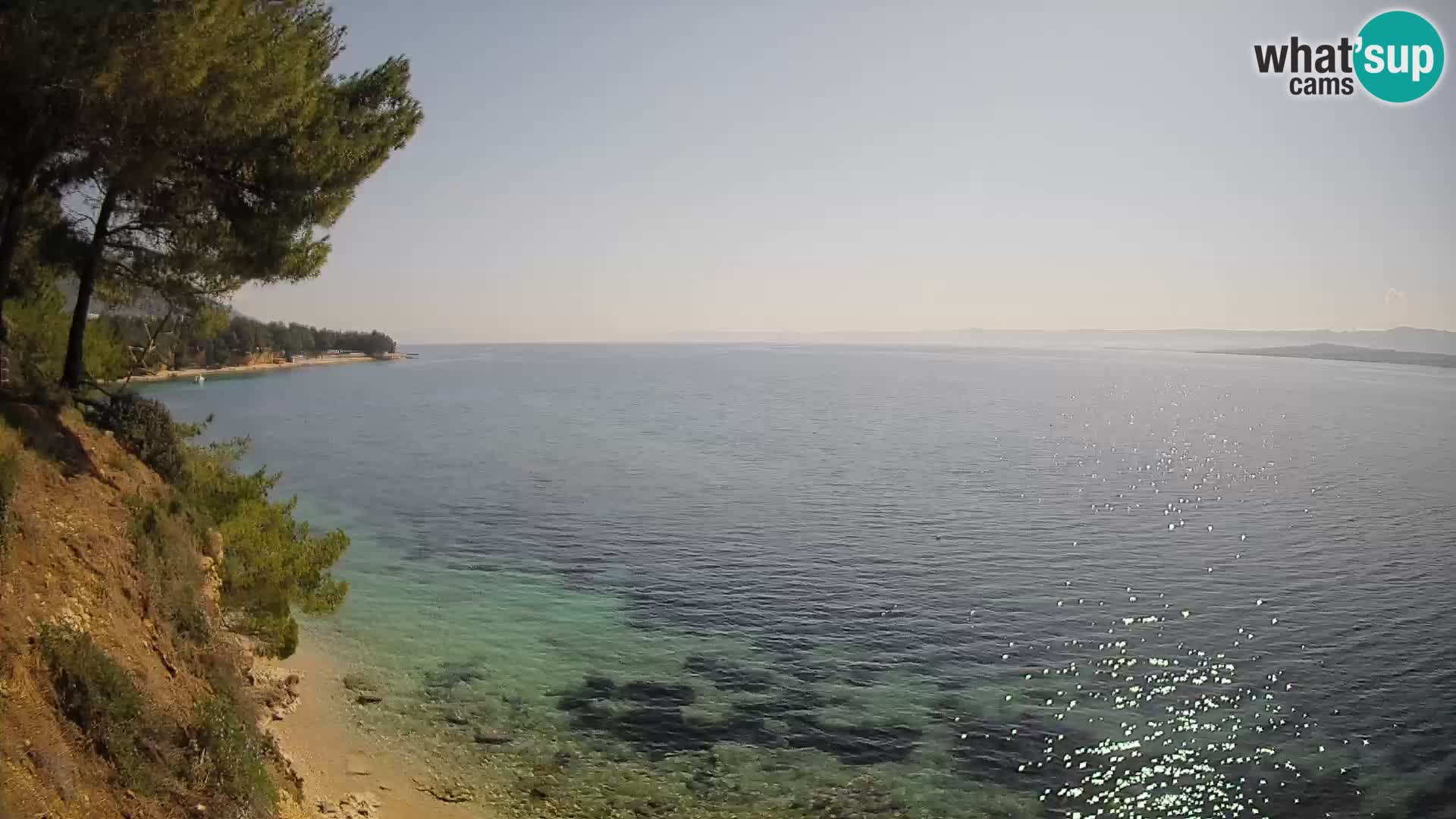 Webcam Strand Potočine Bol – Liveblick auf Borak Beach, Insel Brač