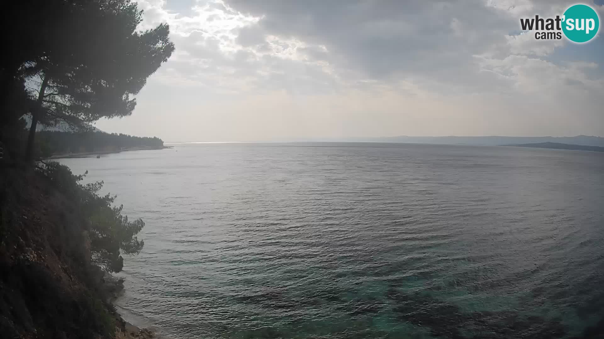 Webcam Playa Potočine Bol – Vista en vivo de Borak Beach, Isla de Brač