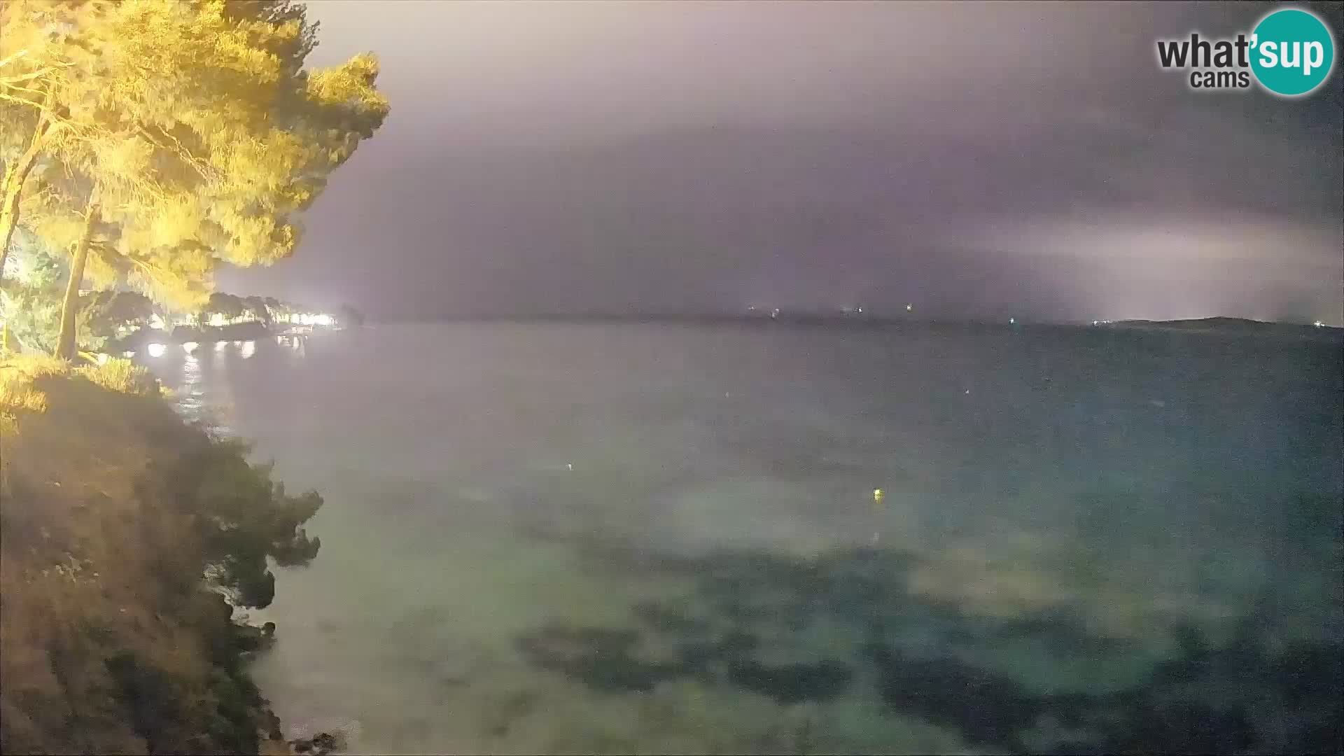 Webcam plage Potočine Bol – Vue en direct sur Borak Beach, île de Brač