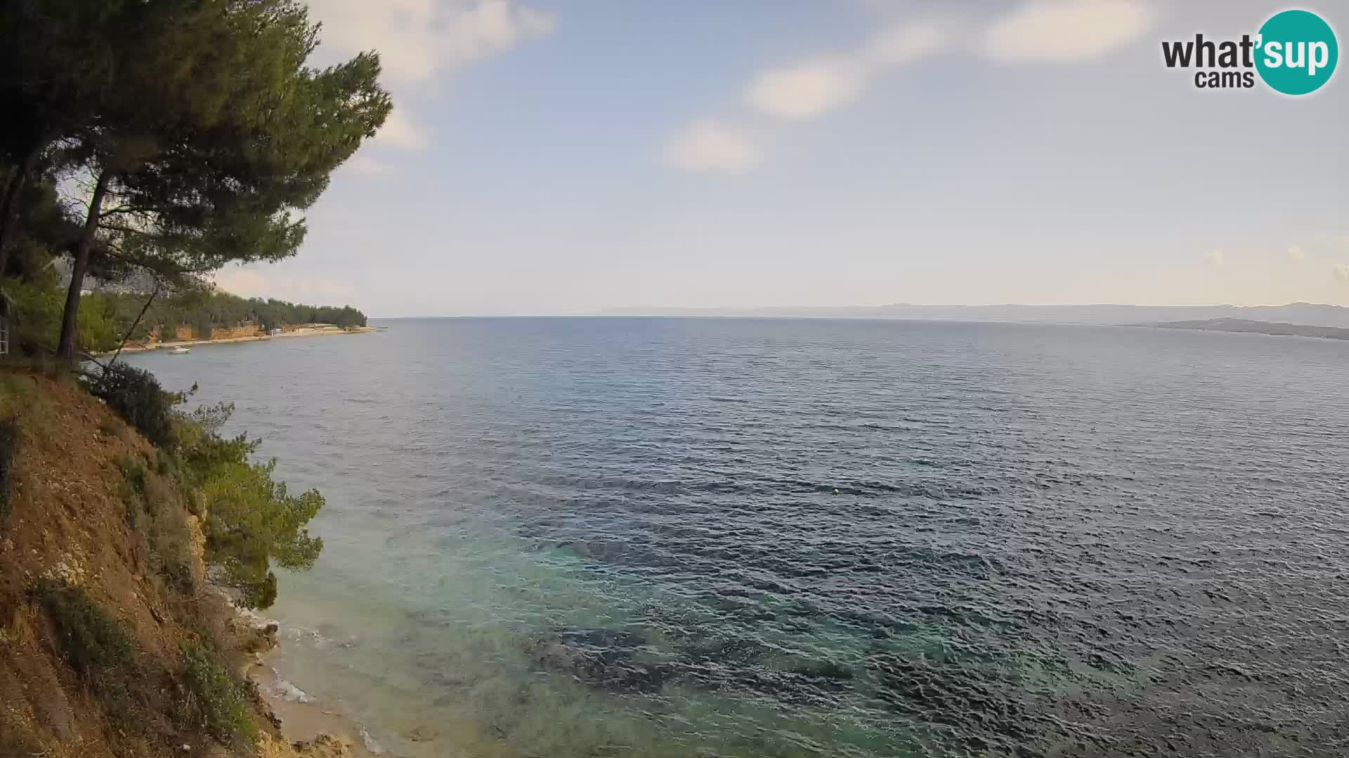 Webcam Potočine Beach Bol – Live View of Borak Beach, Brač Island
