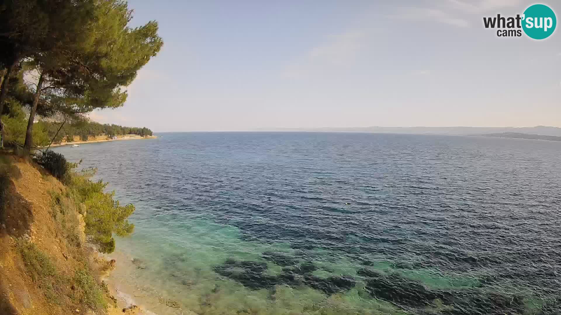 Webcam Strand Potočine Bol – Liveblick auf Borak Beach, Insel Brač