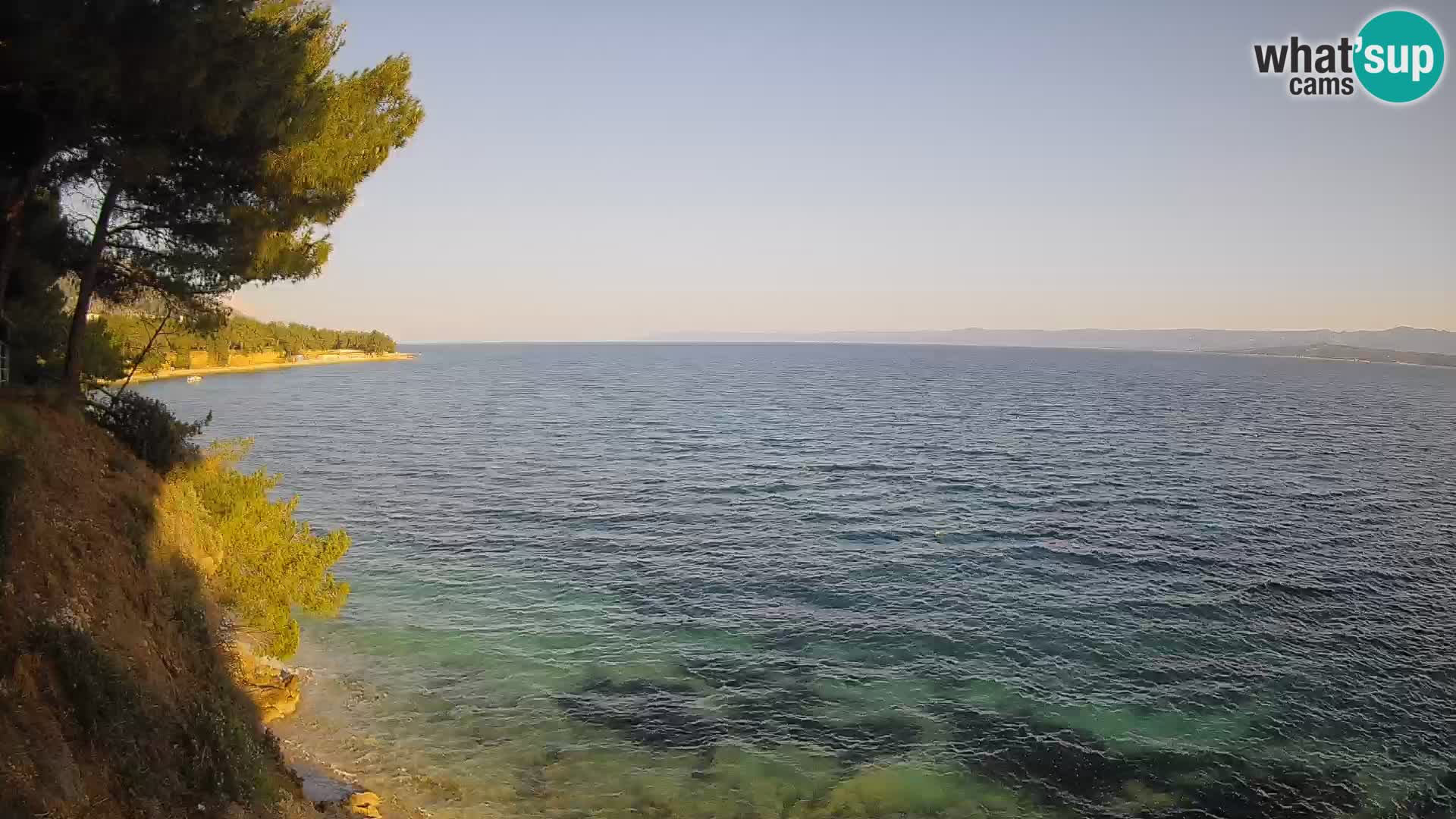 Webcam Strand Potočine Bol – Liveblick auf Borak Beach, Insel Brač
