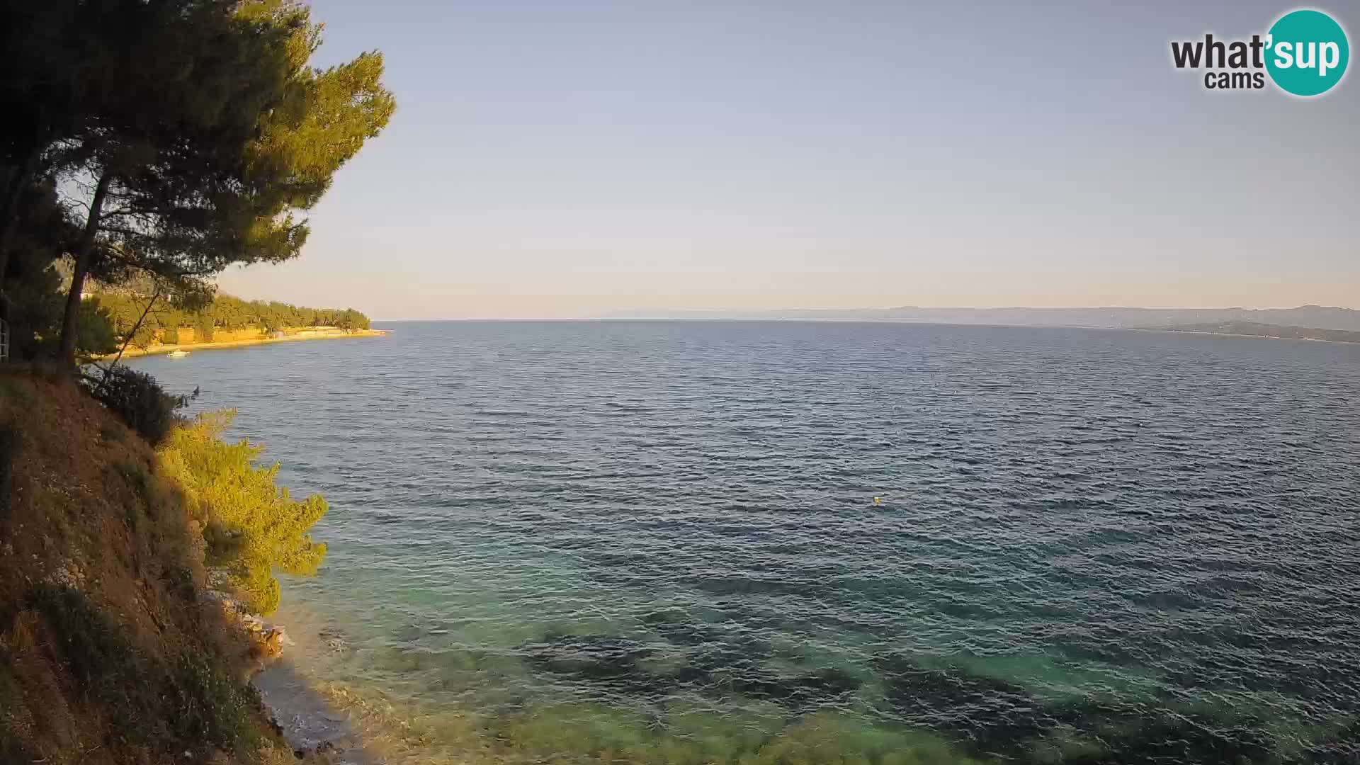 Webcam Strand Potočine Bol – Liveblick auf Borak Beach, Insel Brač