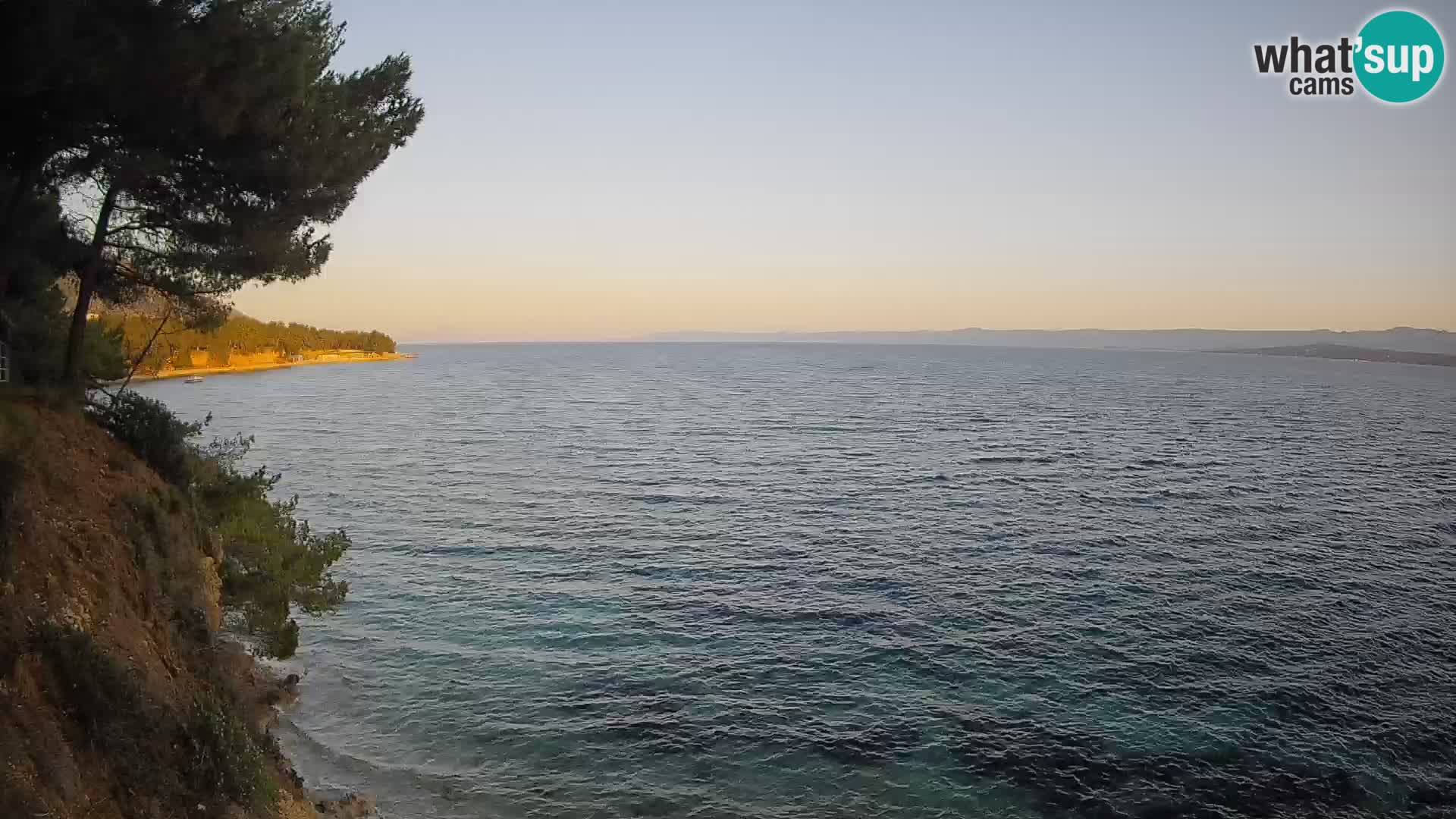 Webcam plage Potočine Bol – Vue en direct sur Borak Beach, île de Brač