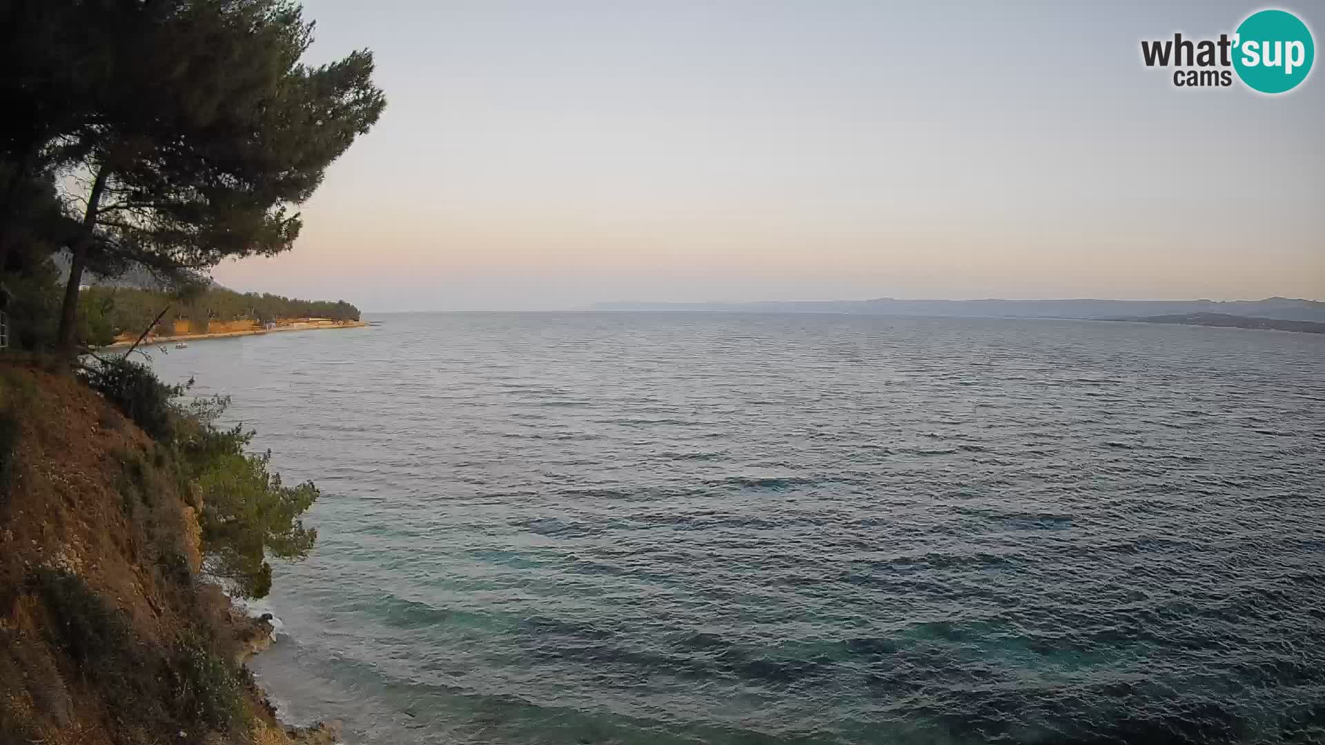 Webcam Potočine Beach Bol – Live View of Borak Beach, Brač Island