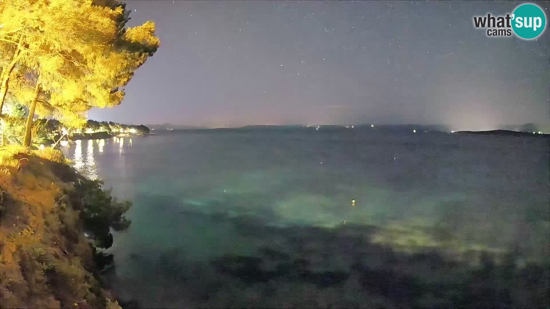 Webcam Playa Potočine Bol – Vista en vivo de Borak Beach, Isla de Brač