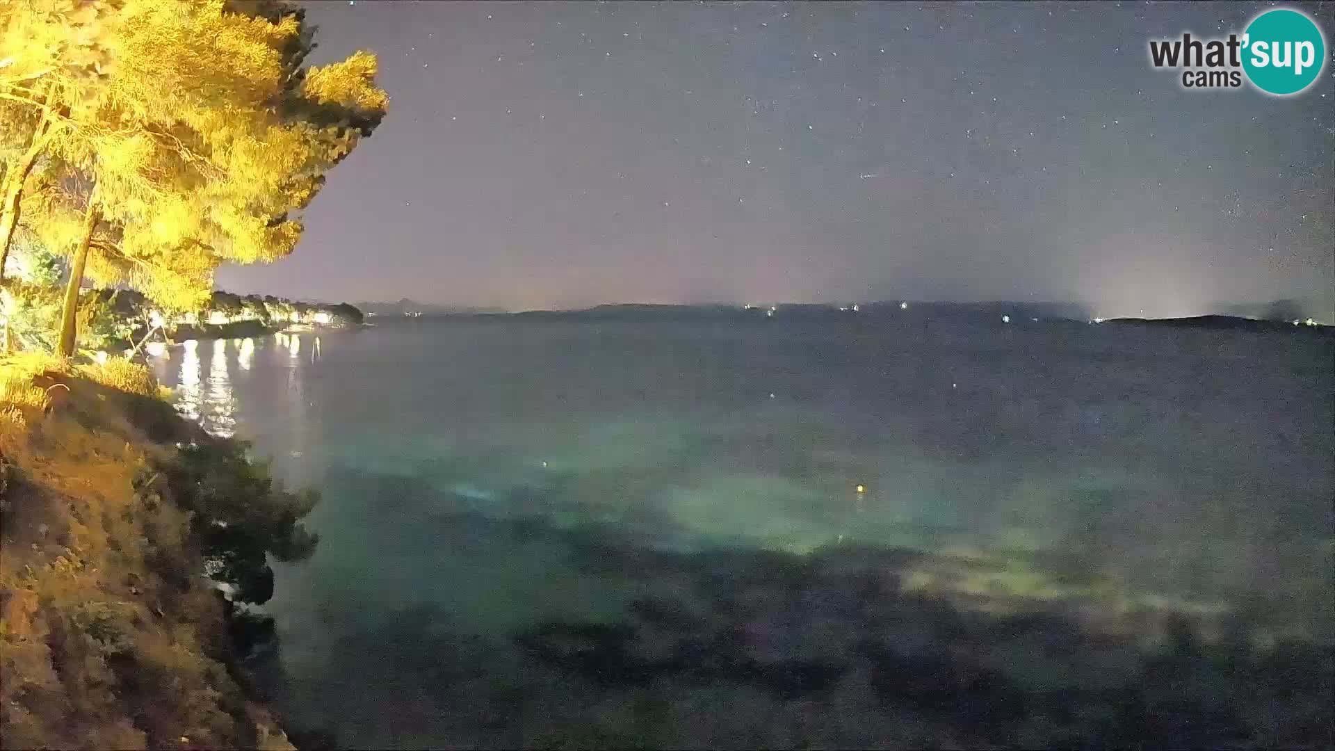 Webcam Playa Potočine Bol – Vista en vivo de Borak Beach, Isla de Brač