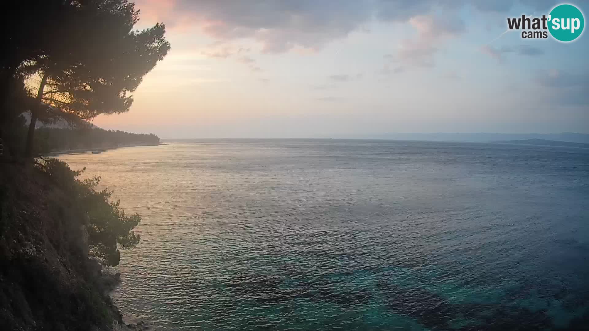 Webcam Potočine Beach Bol – Live View of Borak Beach, Brač Island