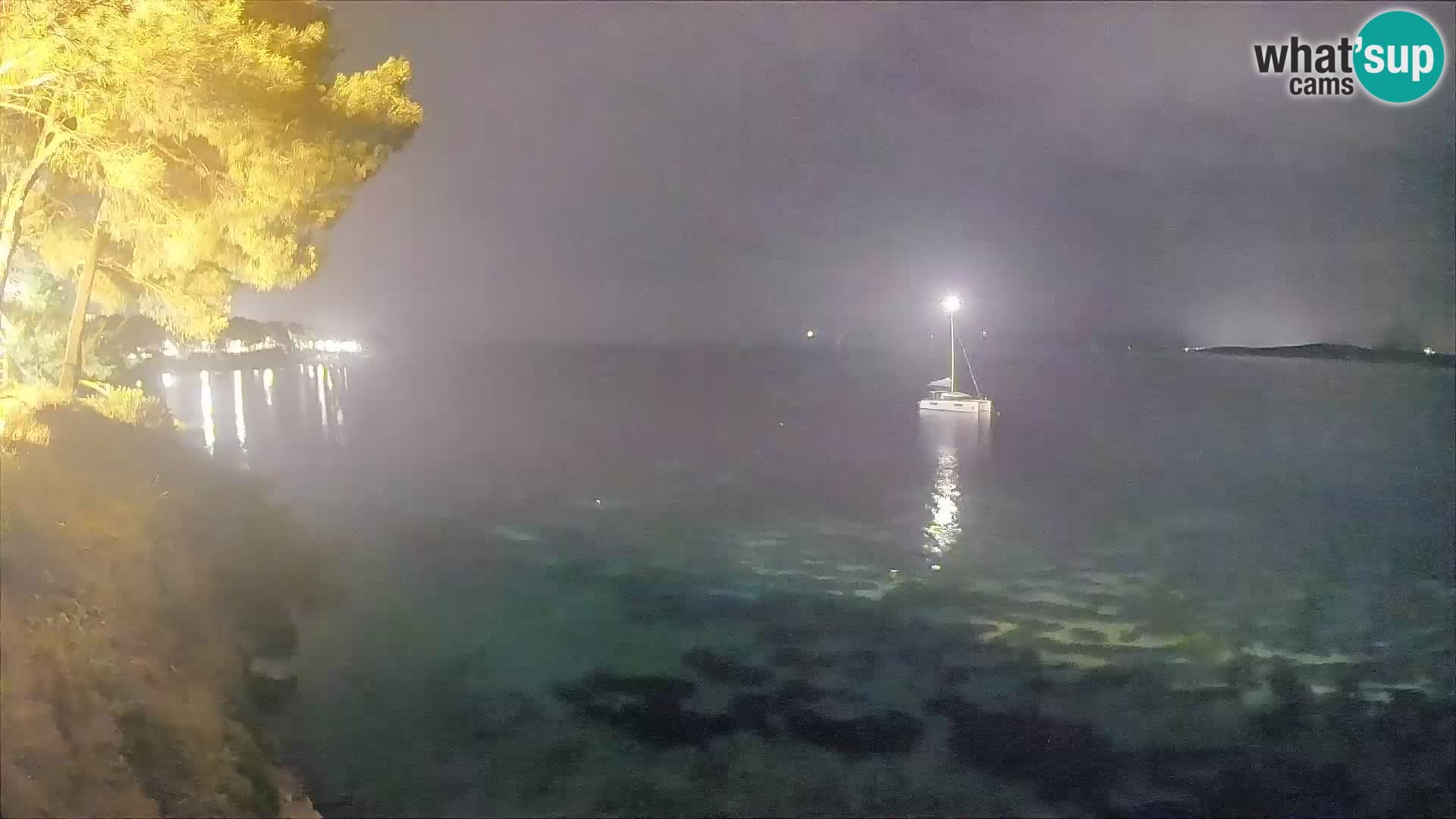 Webcam Potočine Beach Bol – Live View of Borak Beach, Brač Island