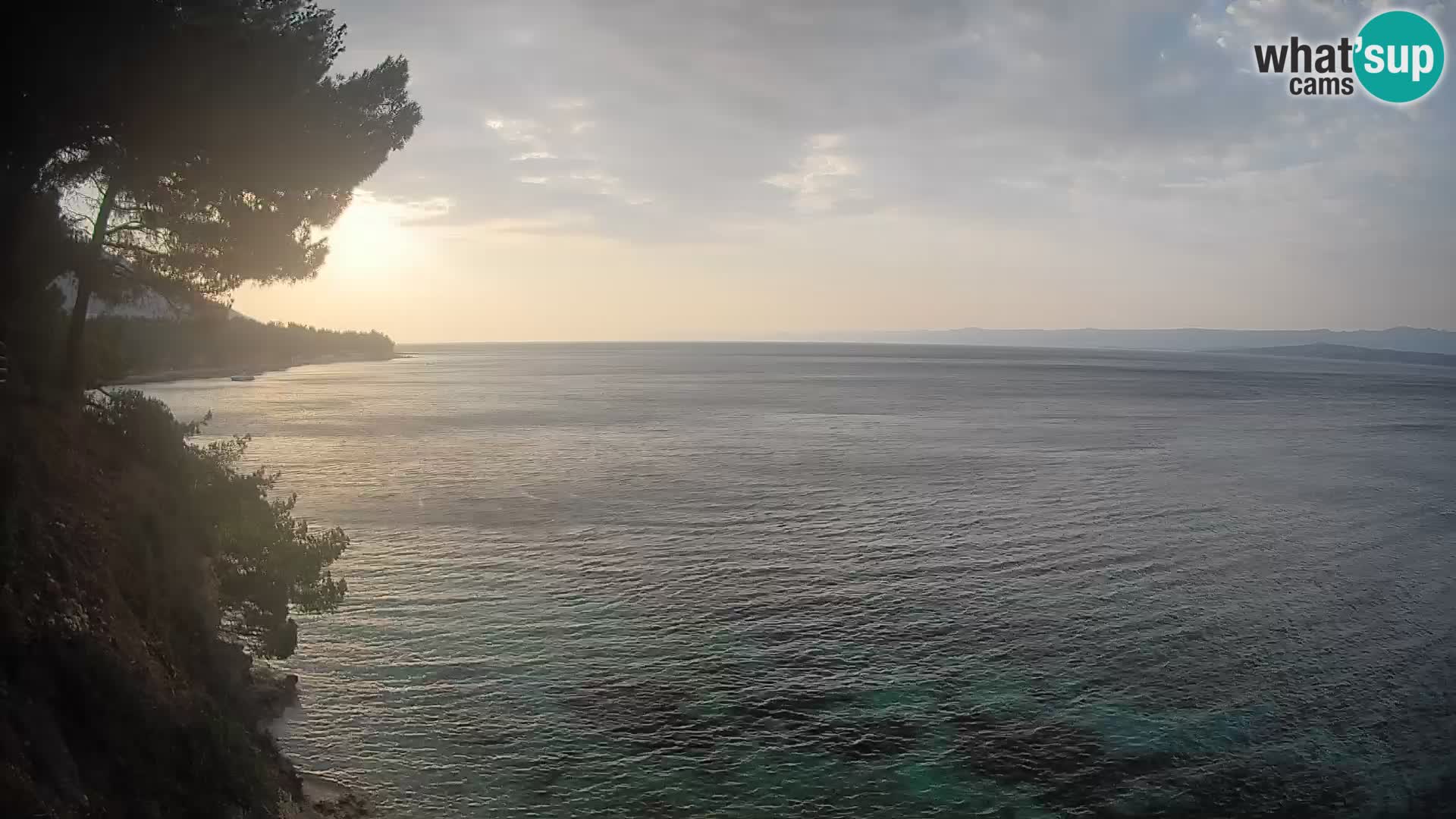 Webcam Playa Potočine Bol – Vista en vivo de Borak Beach, Isla de Brač