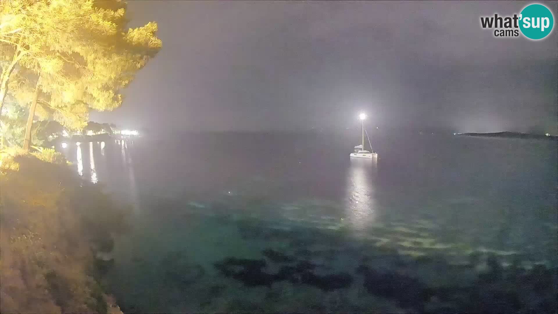 Webcam Potočine Beach Bol – Live View of Borak Beach, Brač Island