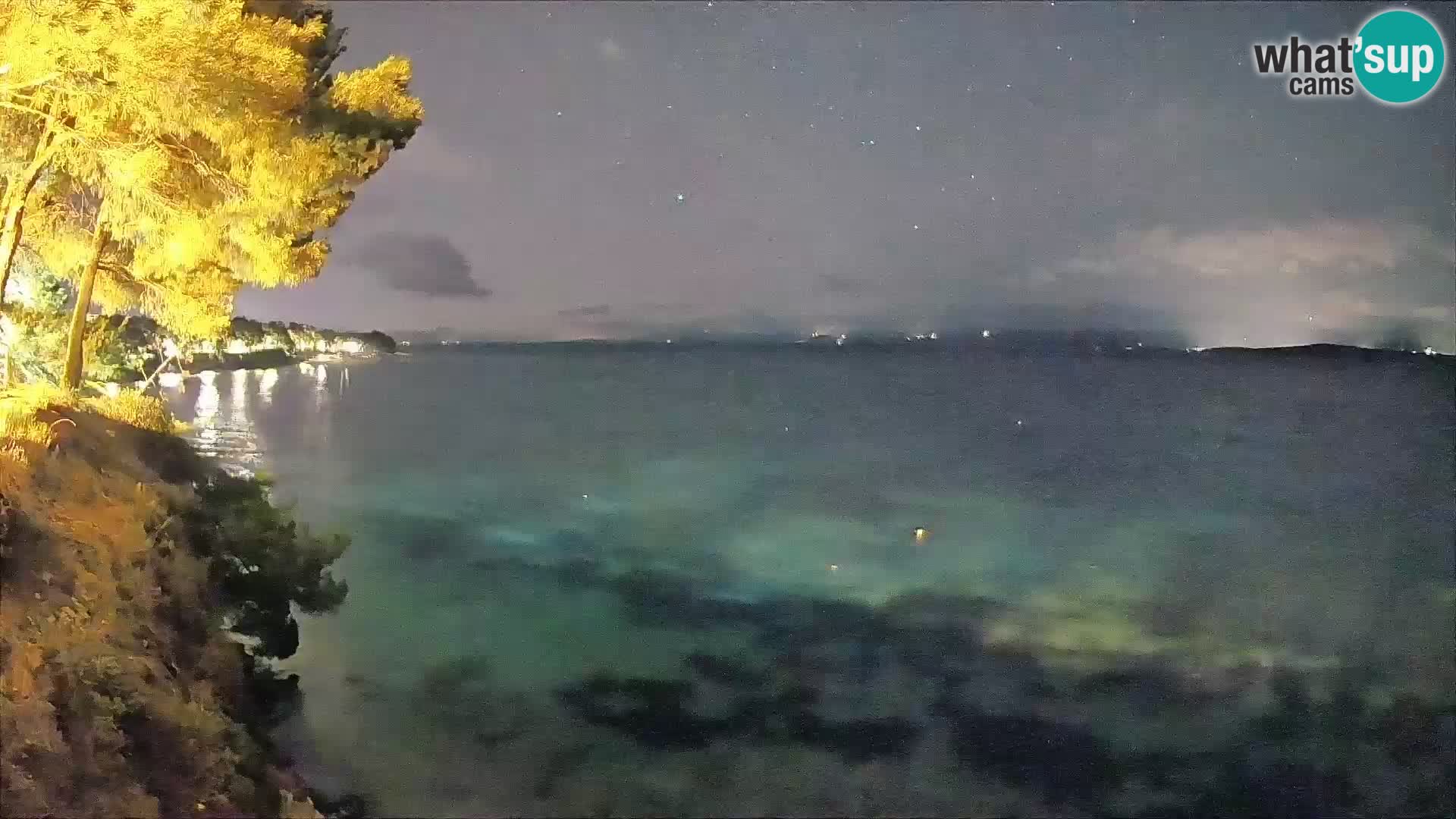 Webcam plage Potočine Bol – Vue en direct sur Borak Beach, île de Brač