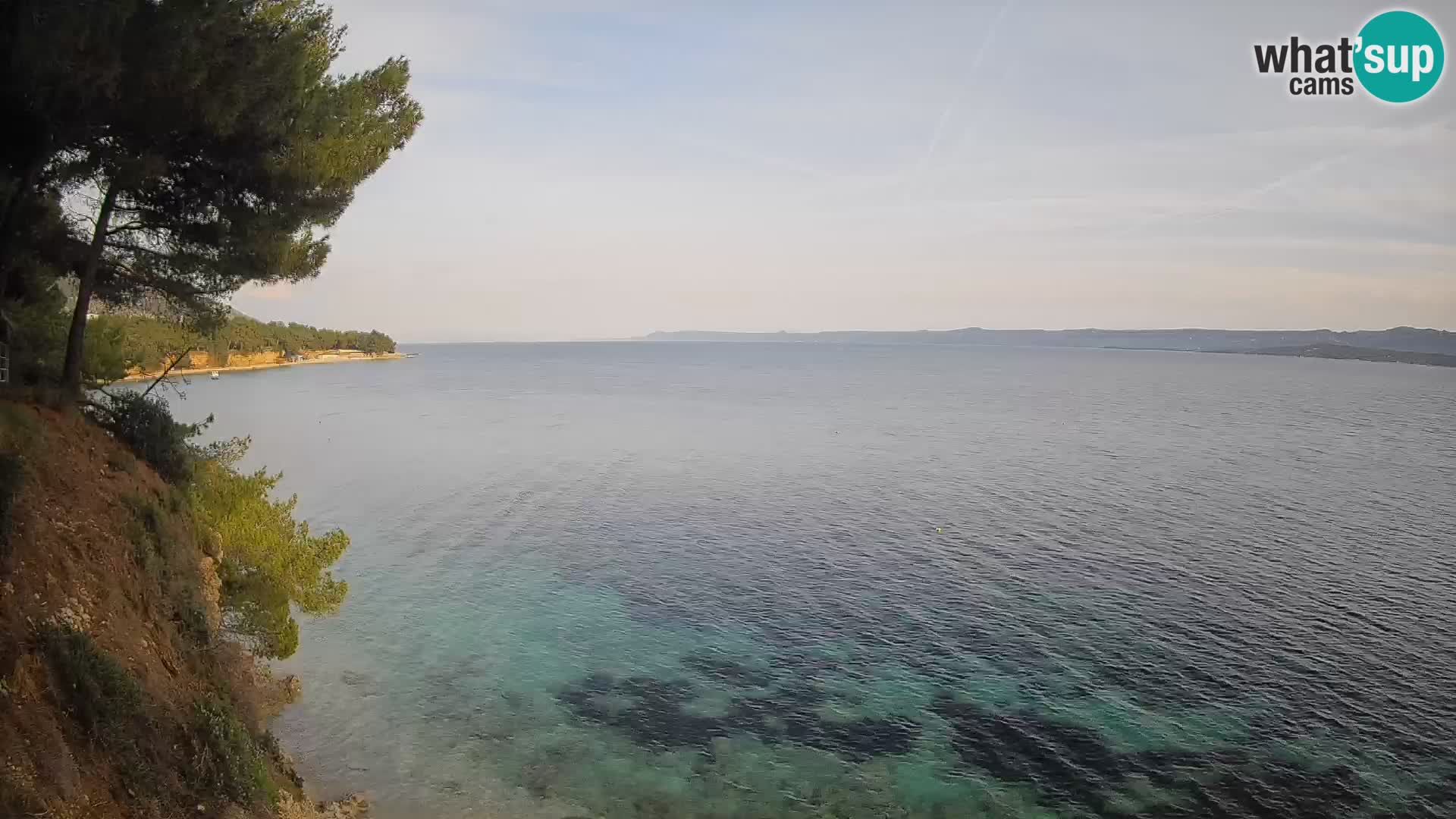 Webcam Strand Potočine Bol – Liveblick auf Borak Beach, Insel Brač