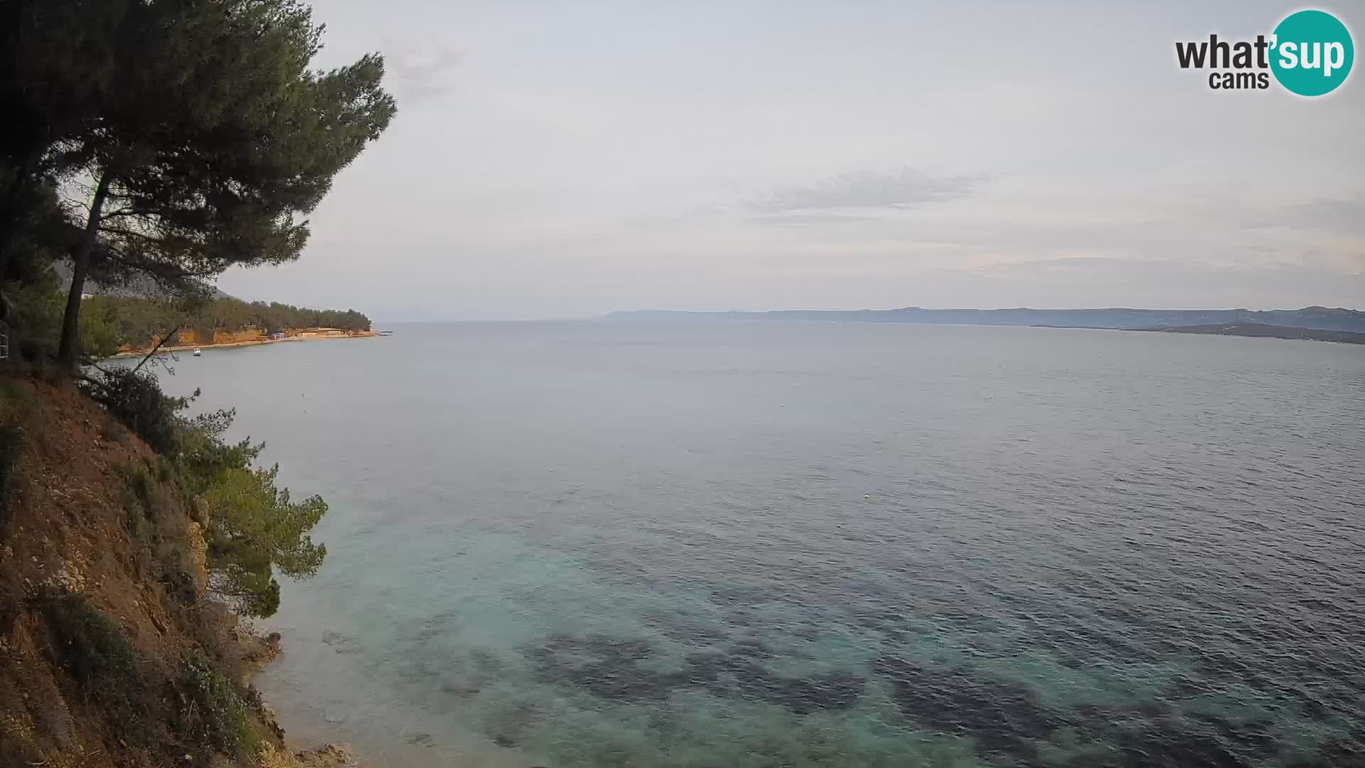 Webcam Strand Potočine Bol – Liveblick auf Borak Beach, Insel Brač