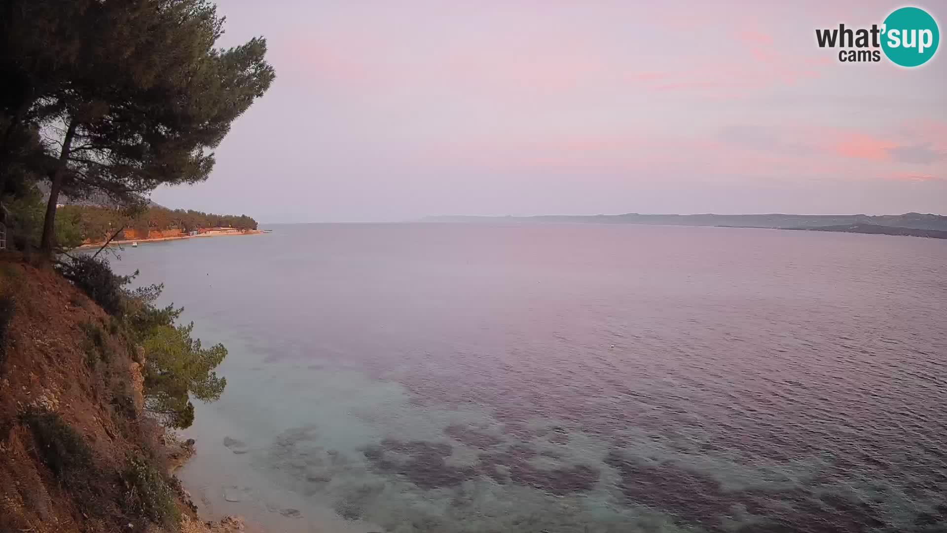 Webcam Potočine Beach Bol – Live View of Borak Beach, Brač Island