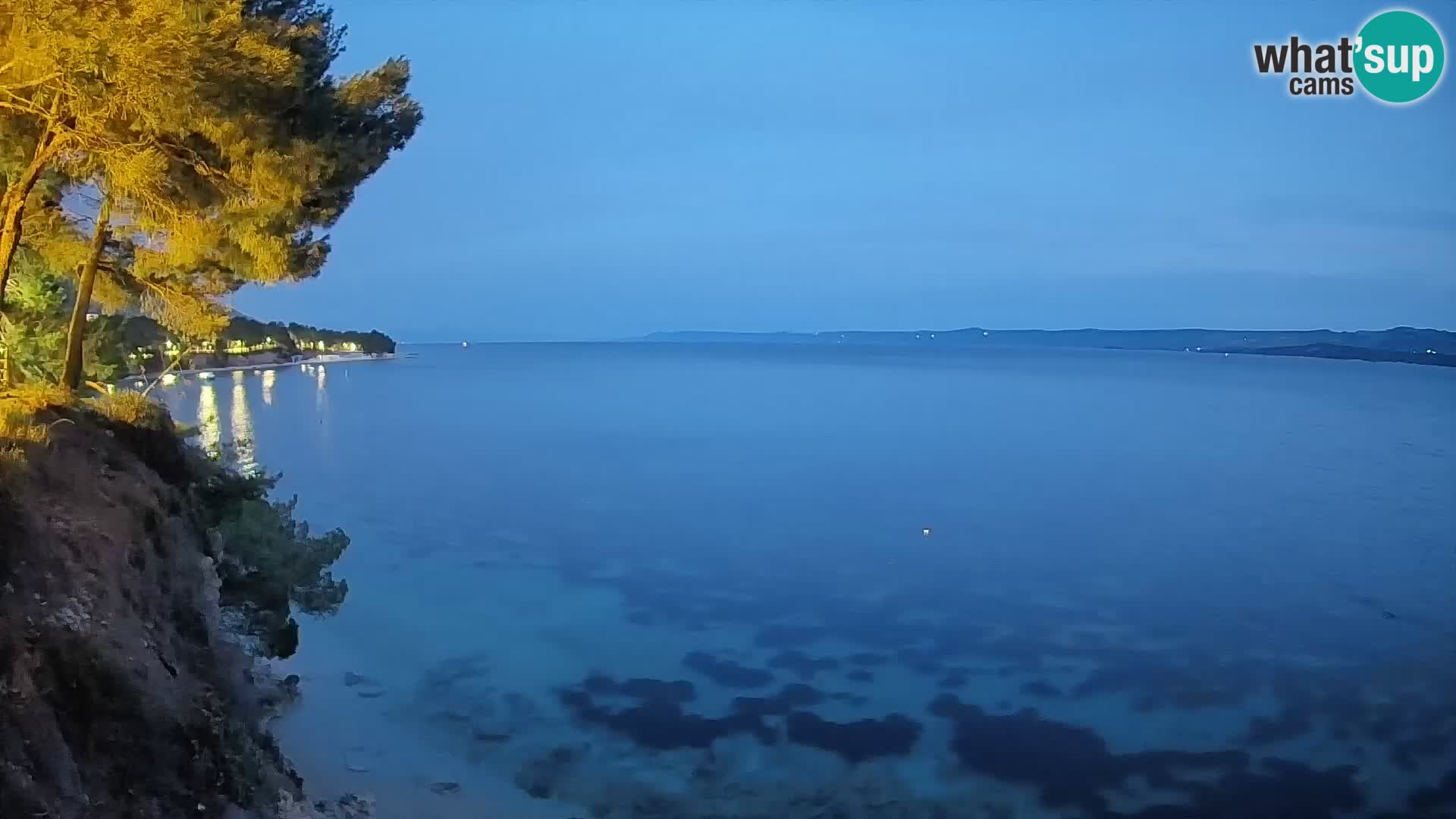 Webcam Strand Potočine Bol – Liveblick auf Borak Beach, Insel Brač