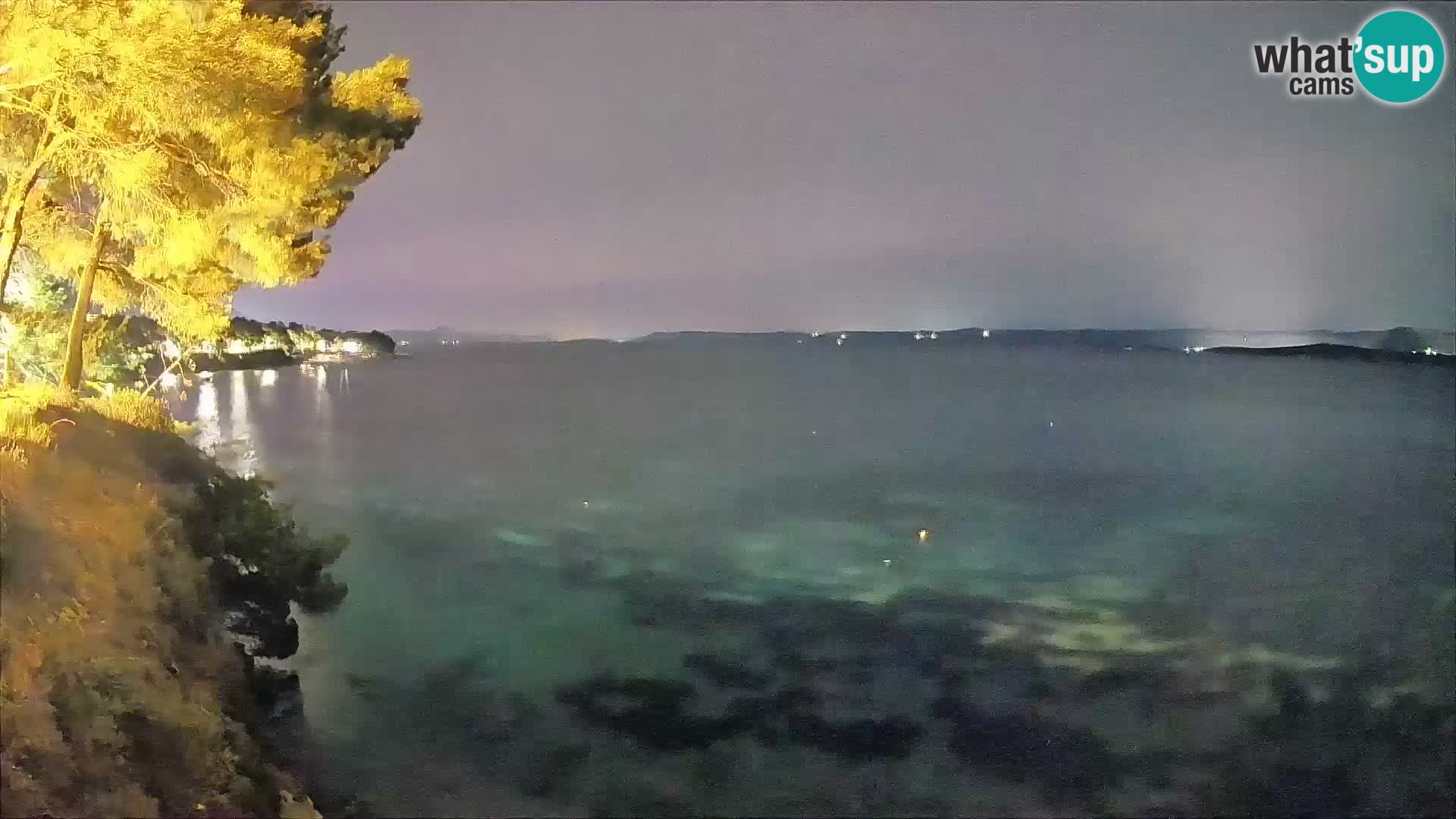 Webcam Potočine Beach Bol – Live View of Borak Beach, Brač Island